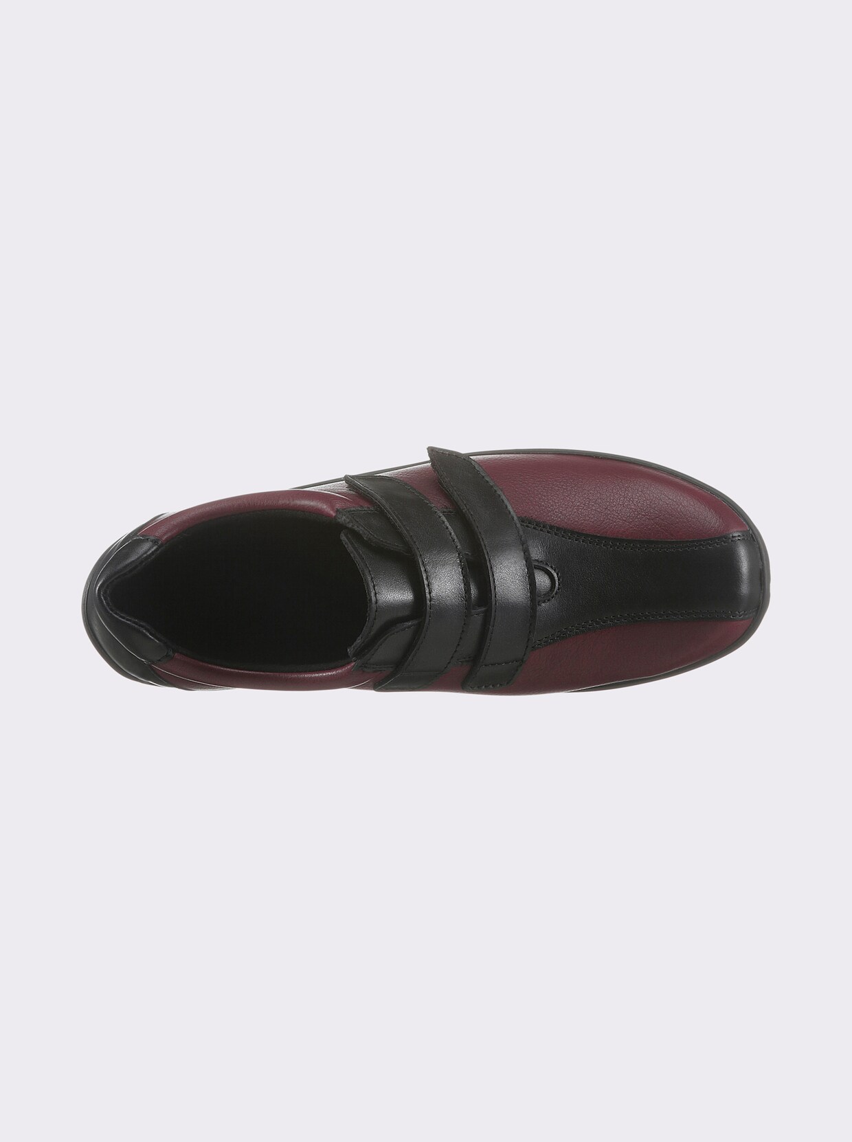 Airsoft Klettschuh - bordeaux-schwarz