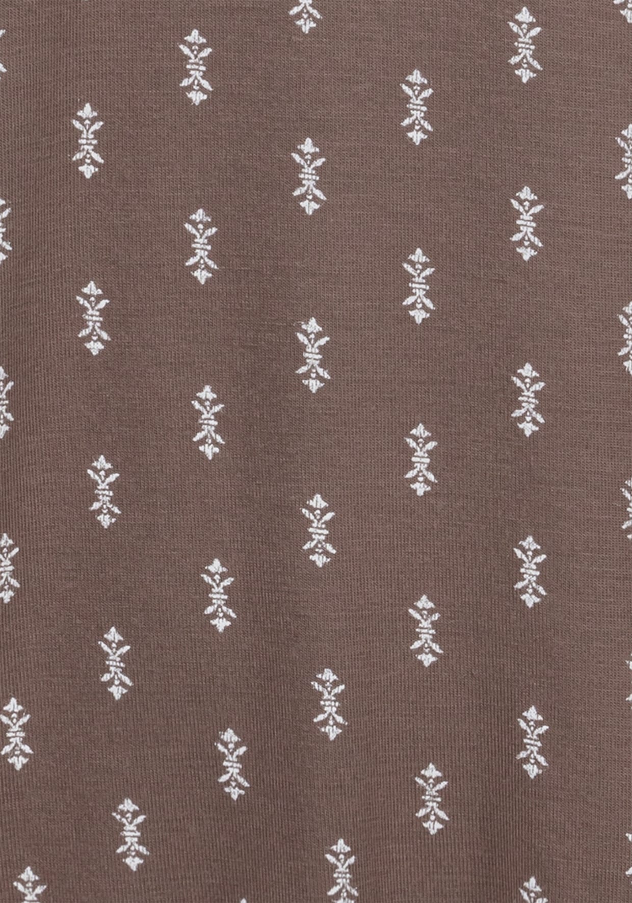 Vivance Shirt met korte mouwen - taupe gedessineerd, zwart