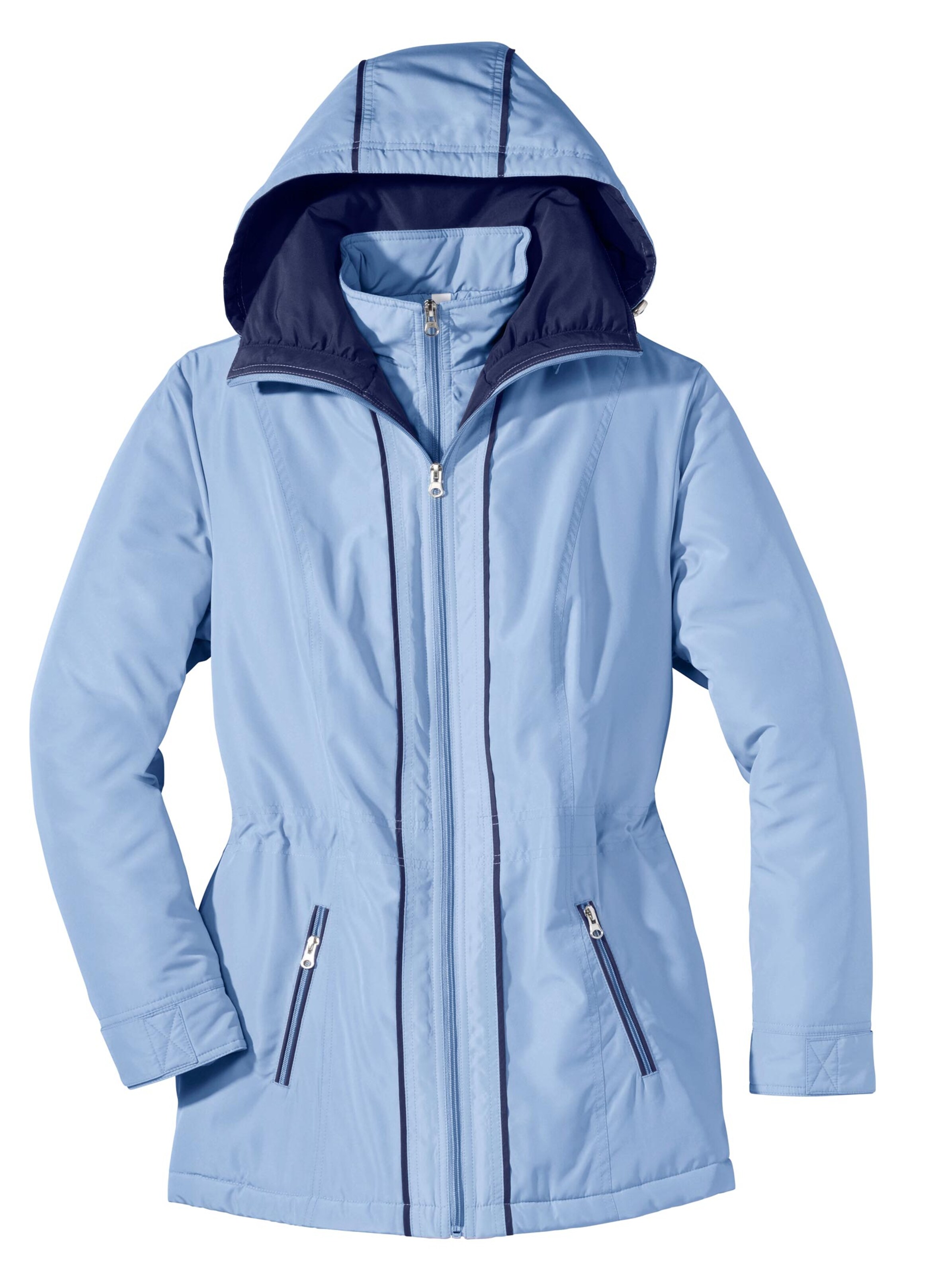 Jacke - hellblau-marine
