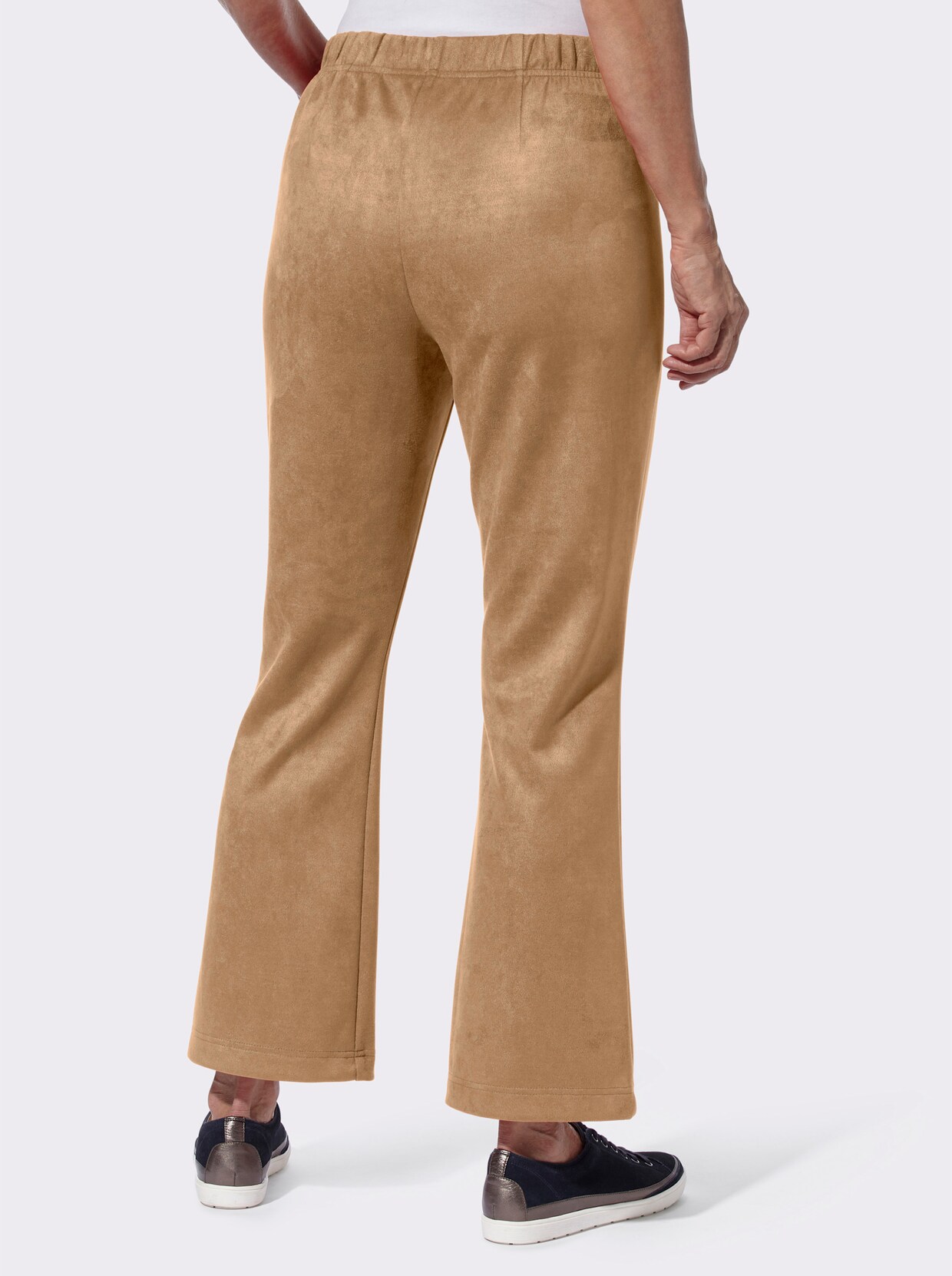 Bootcut broek - camel