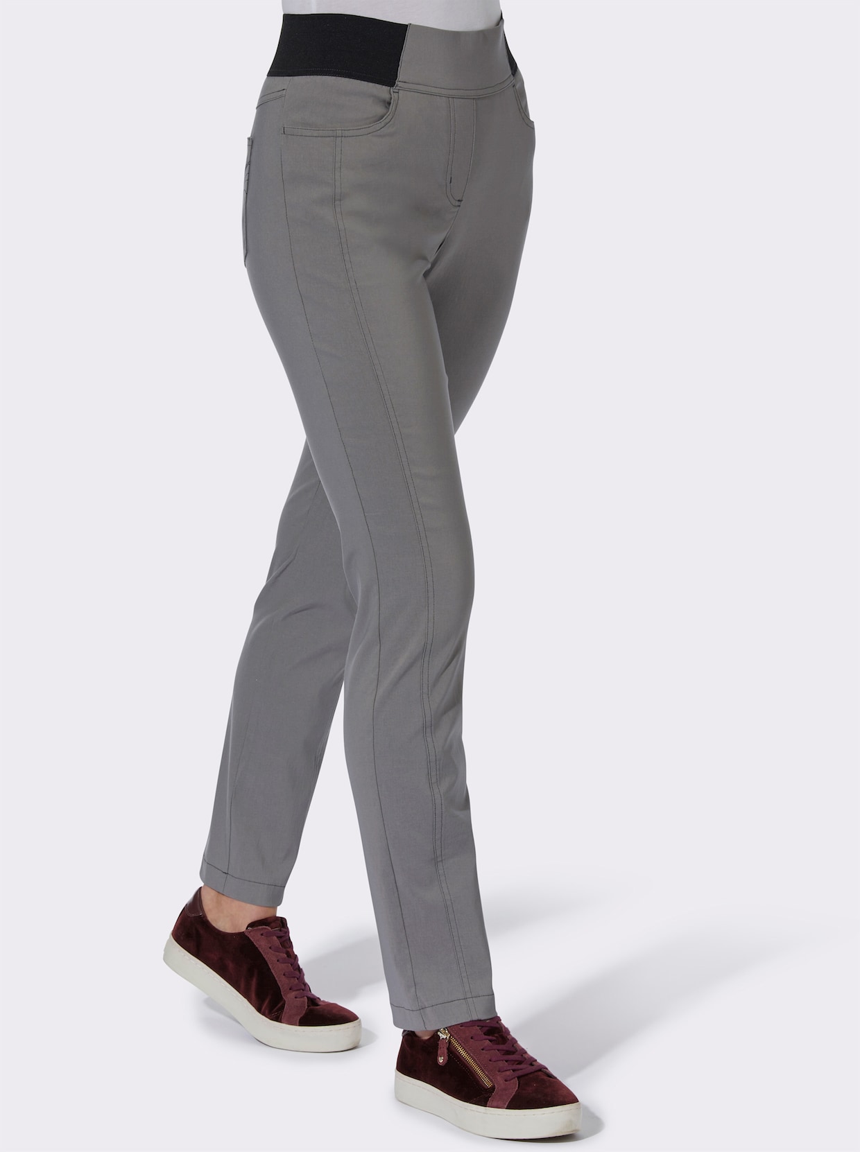Comfortbroek - grijs