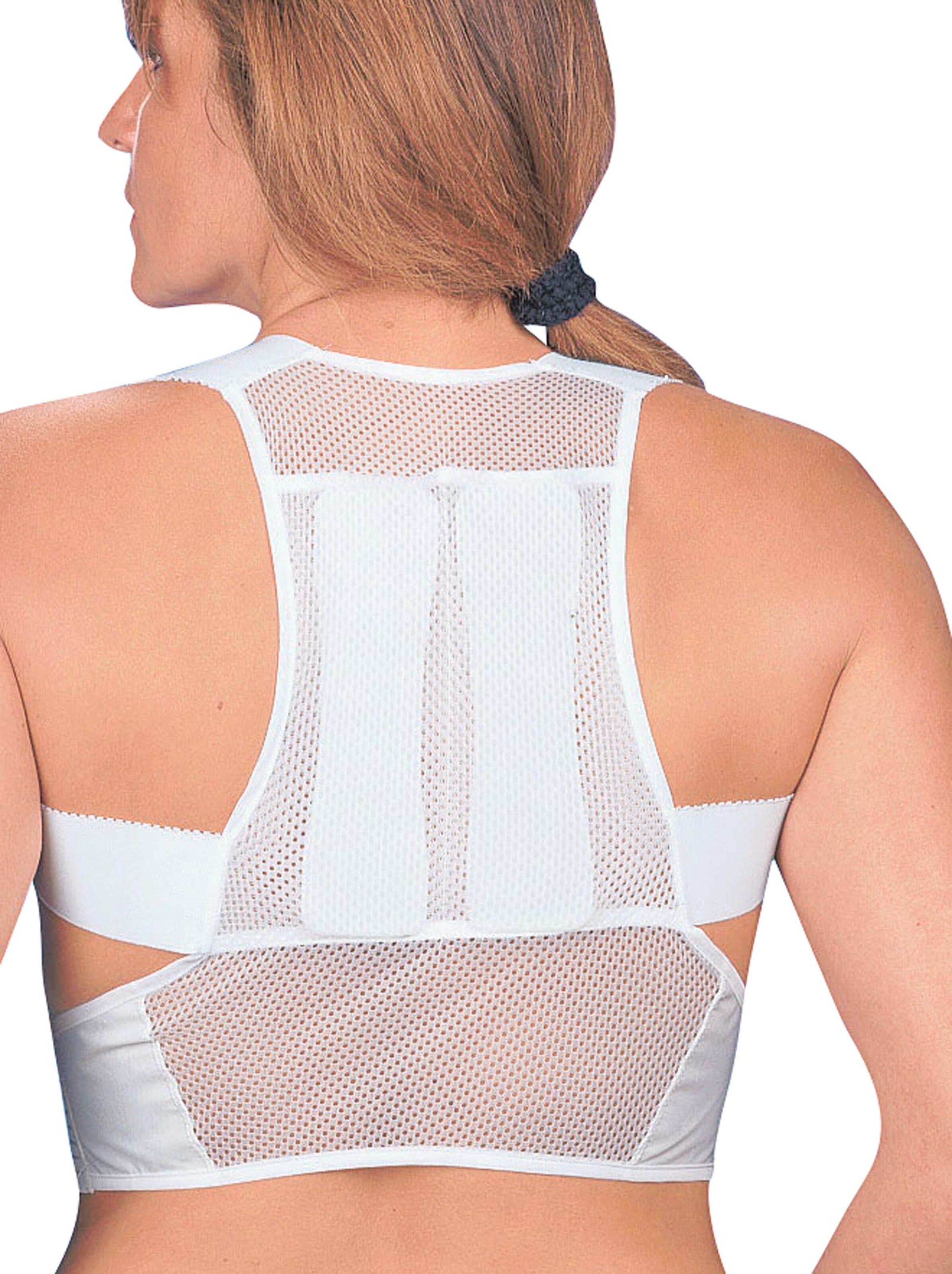 Geradehalte-Gürtel - weiß