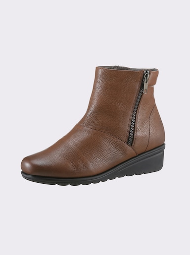 airsoft comfort+ Stiefelette - cognac