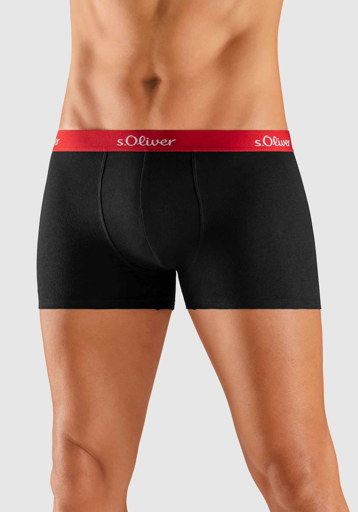 s.Oliver Boxer - zwart/rood / zwart/wit / zwart/blauw