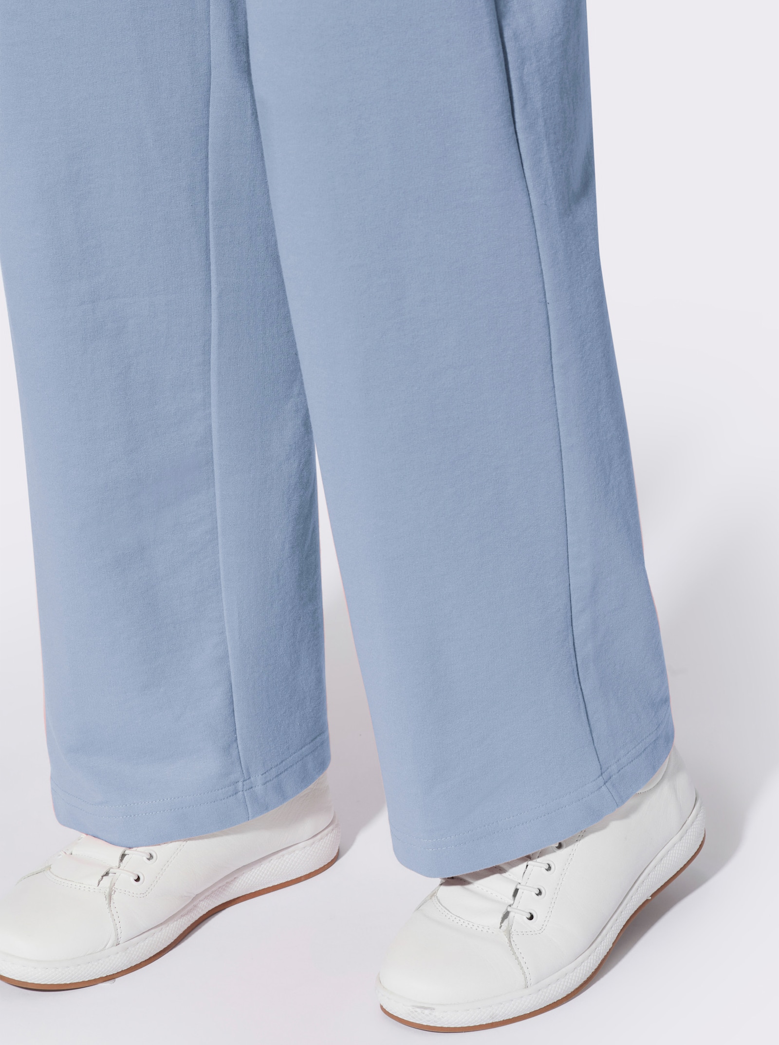 Sweathose in weiter Schlupfform - bleu