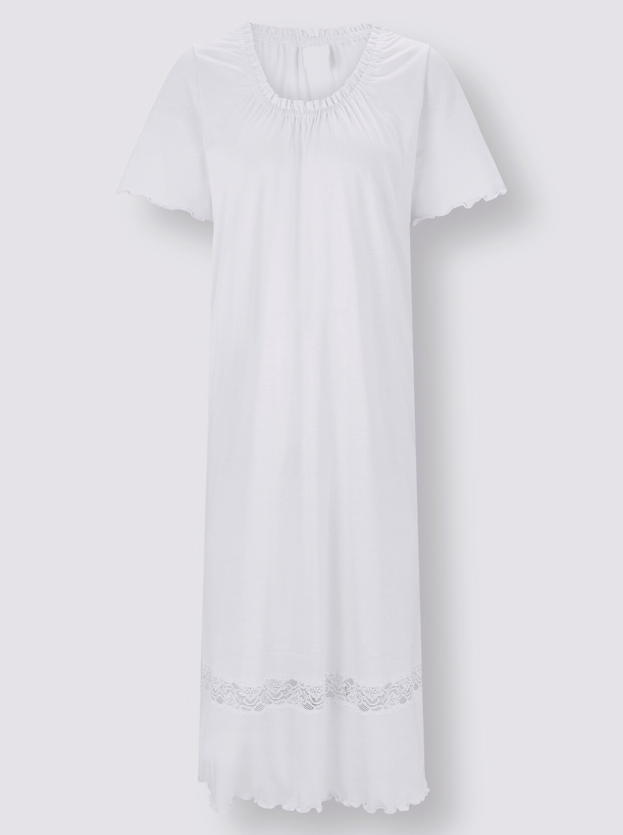 wäschepur Nachthemd - weiß