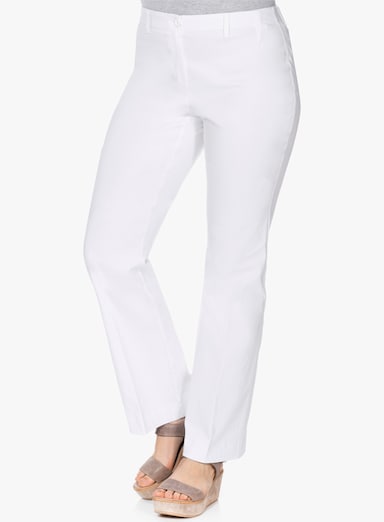 sheego Bengalinhose - weiß