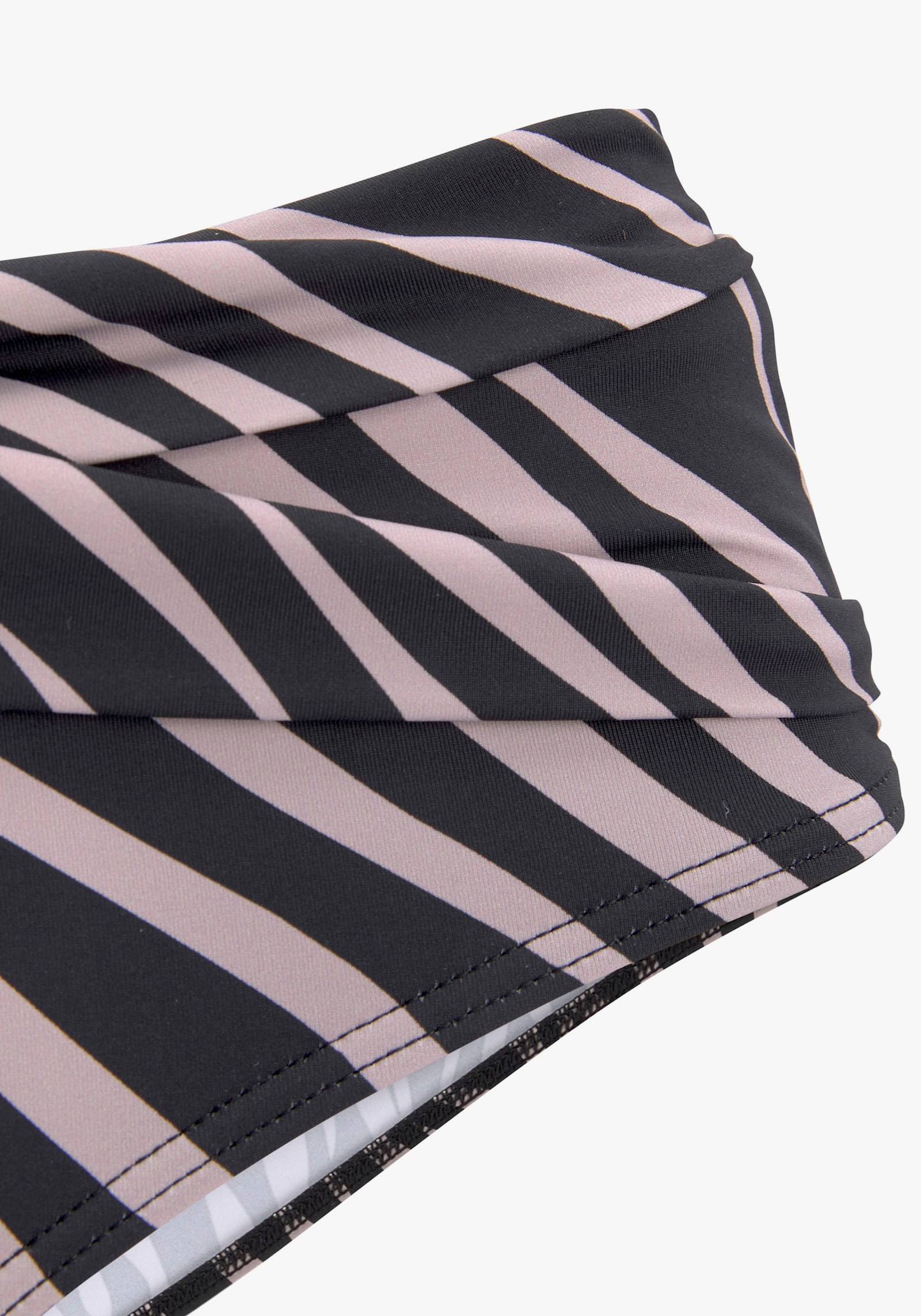 LASCANA Bikini-Hose - schwarz-bedruckt