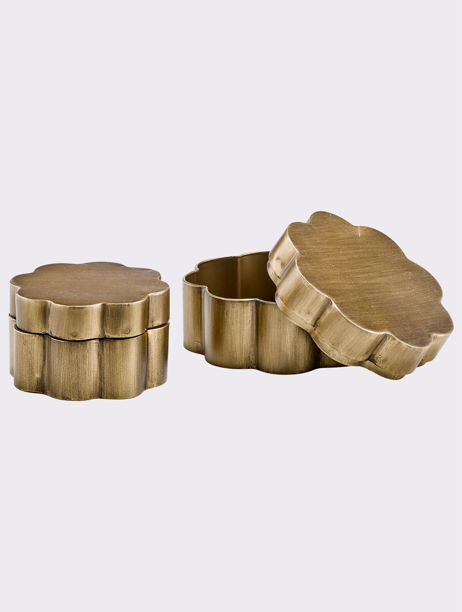 Impressionen Dosenset - goldfarben