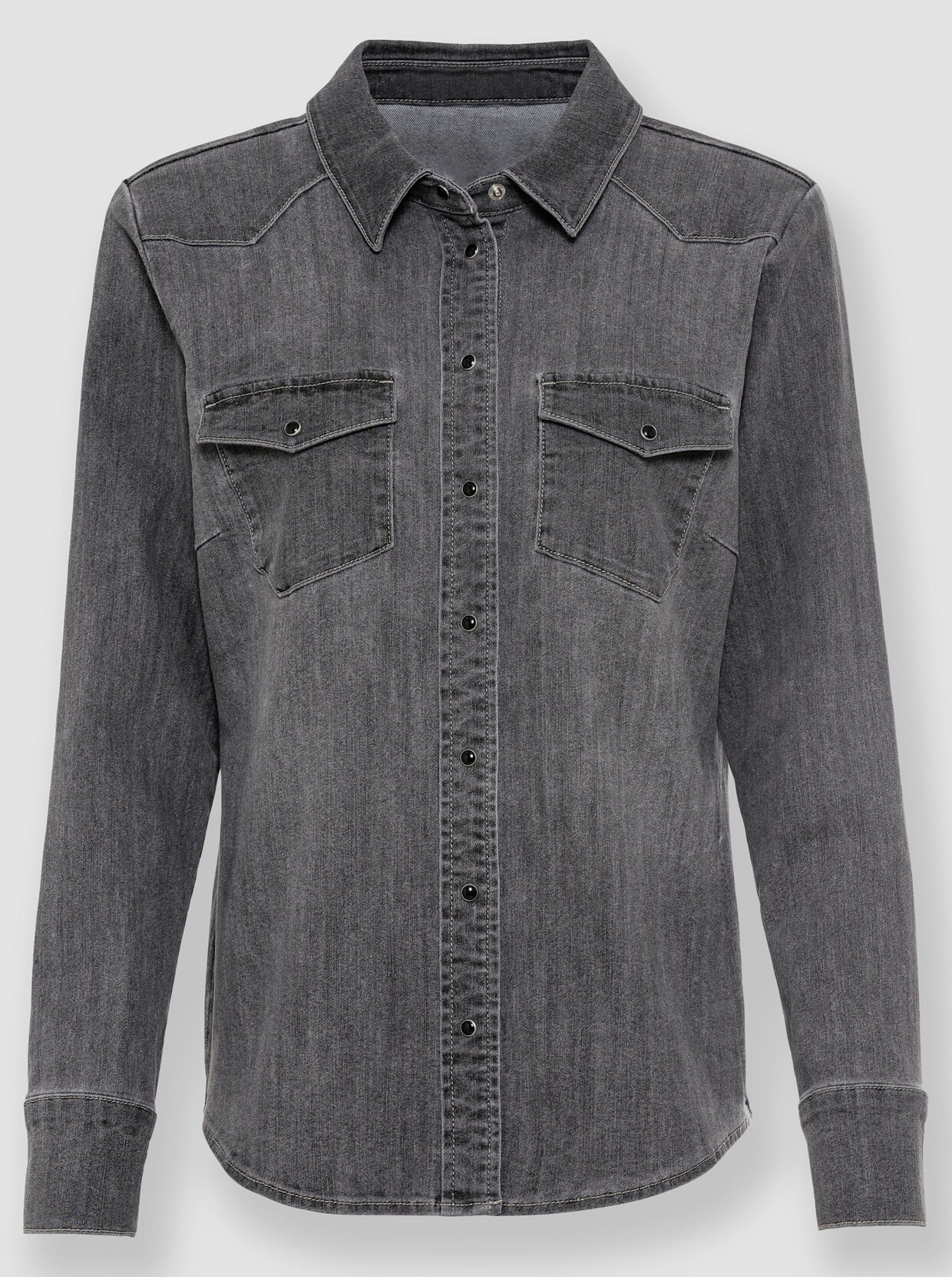 heine Jeansbluse - grey denim