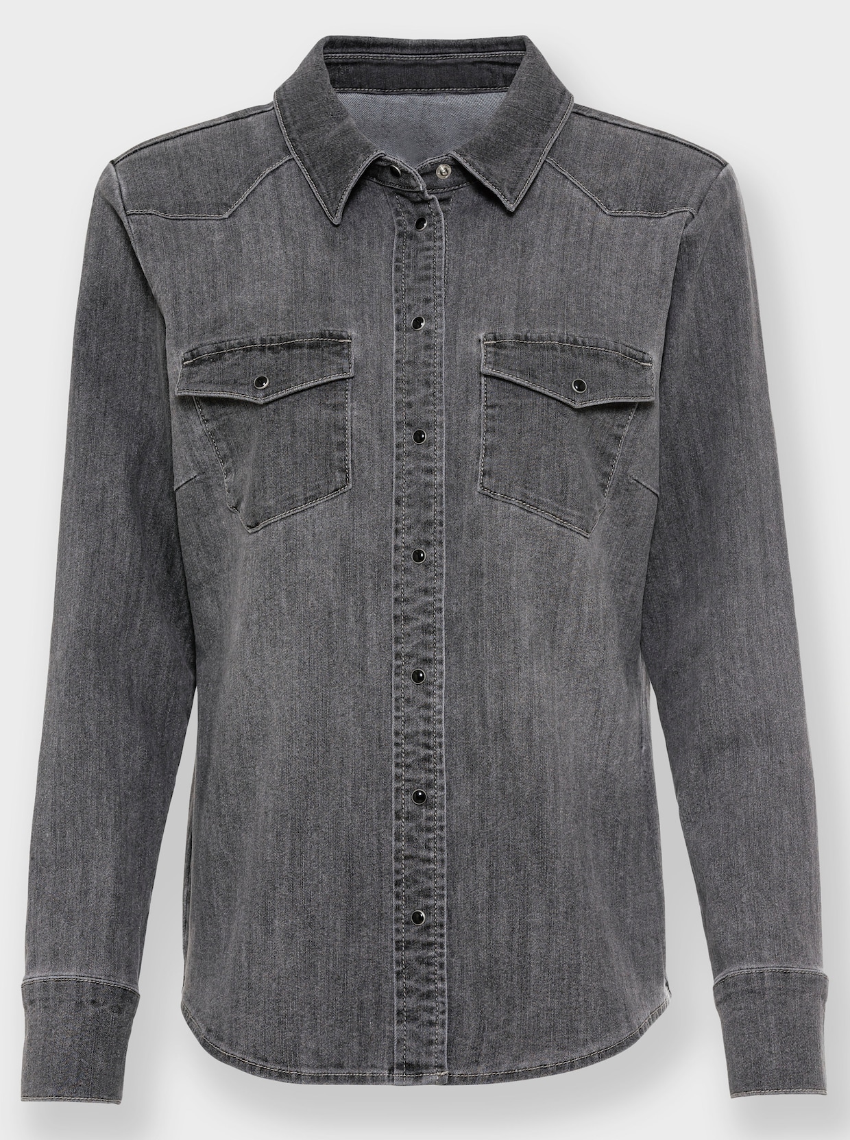 heine Jeansblouse - grey denim