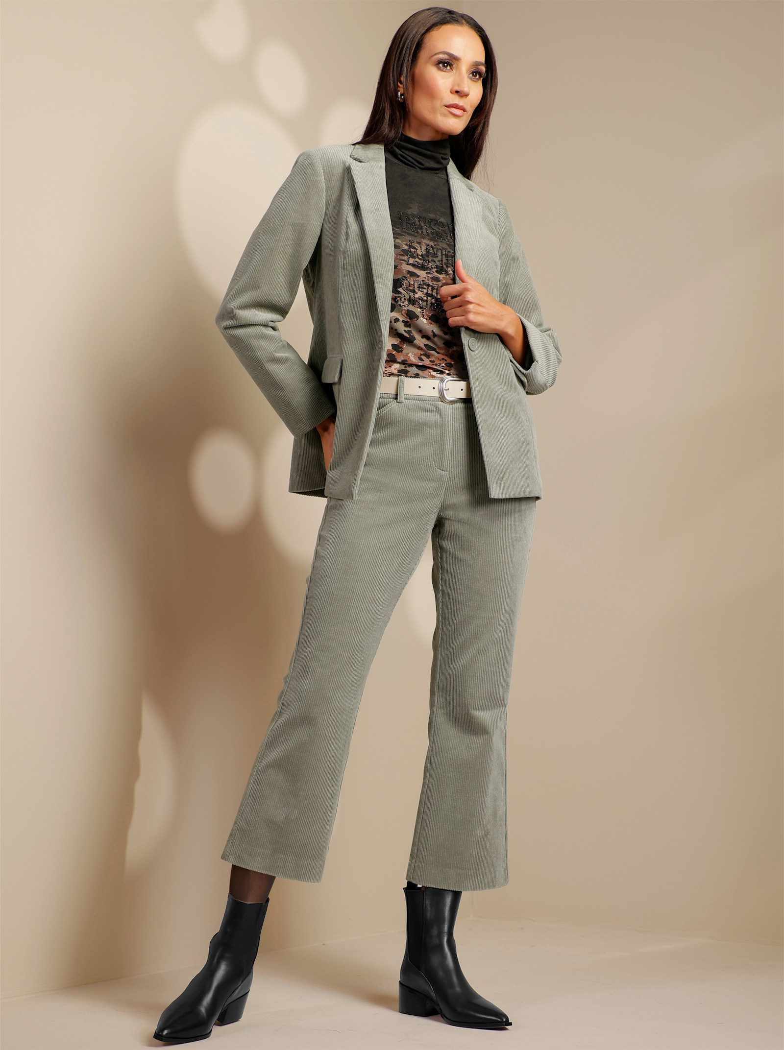 heine Stiefelette - schwarz