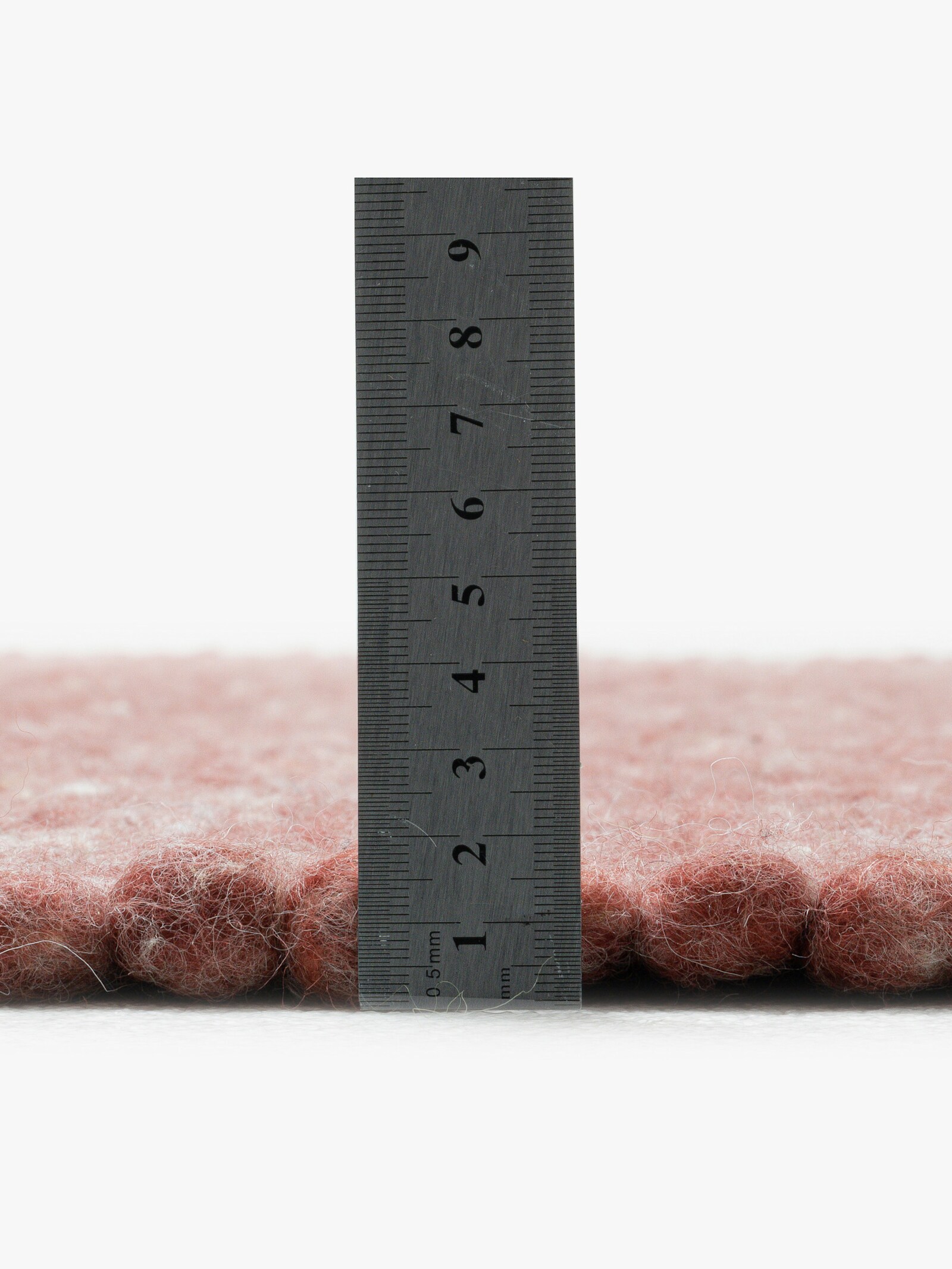 Theko Handwebteppich - rot