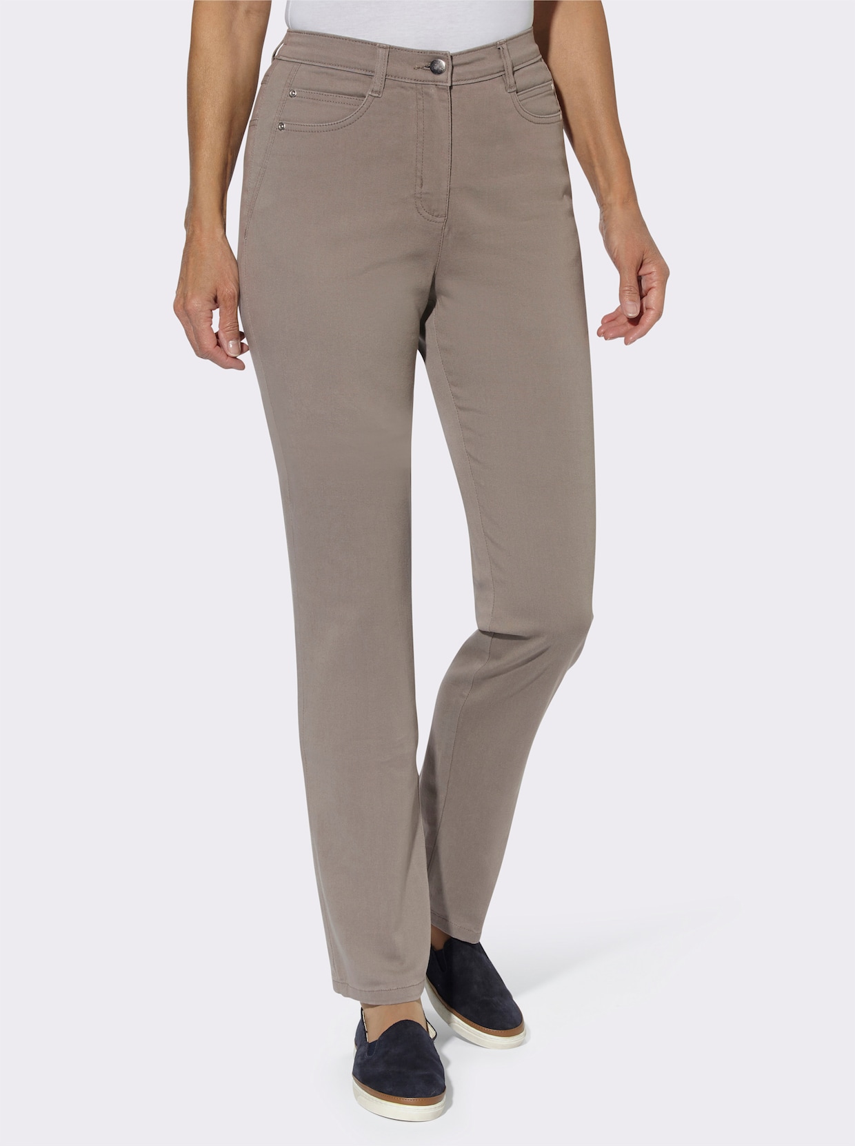 5-Pocket-Jeans - taupe