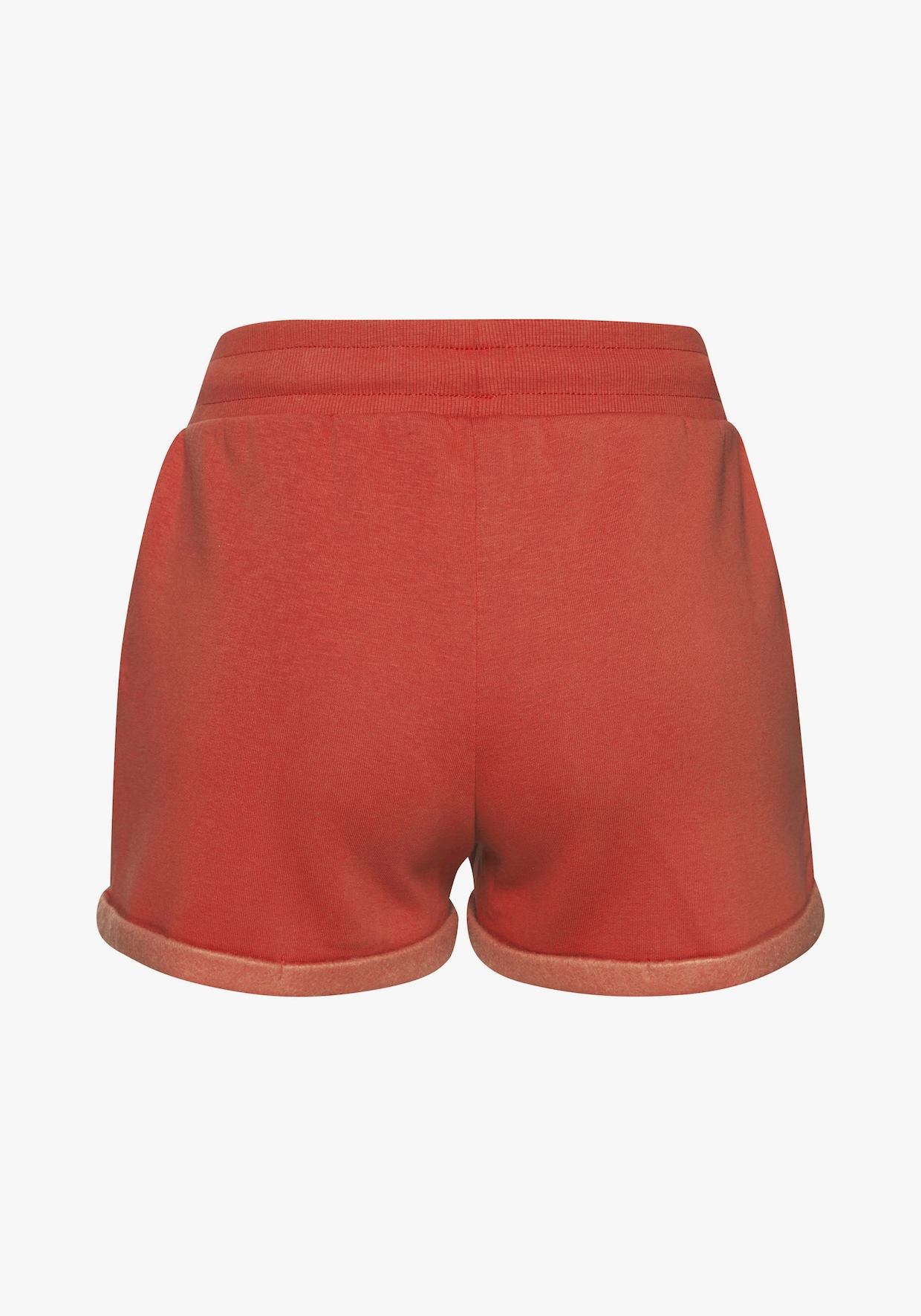 LASCANA Sweatshort - roodbruin