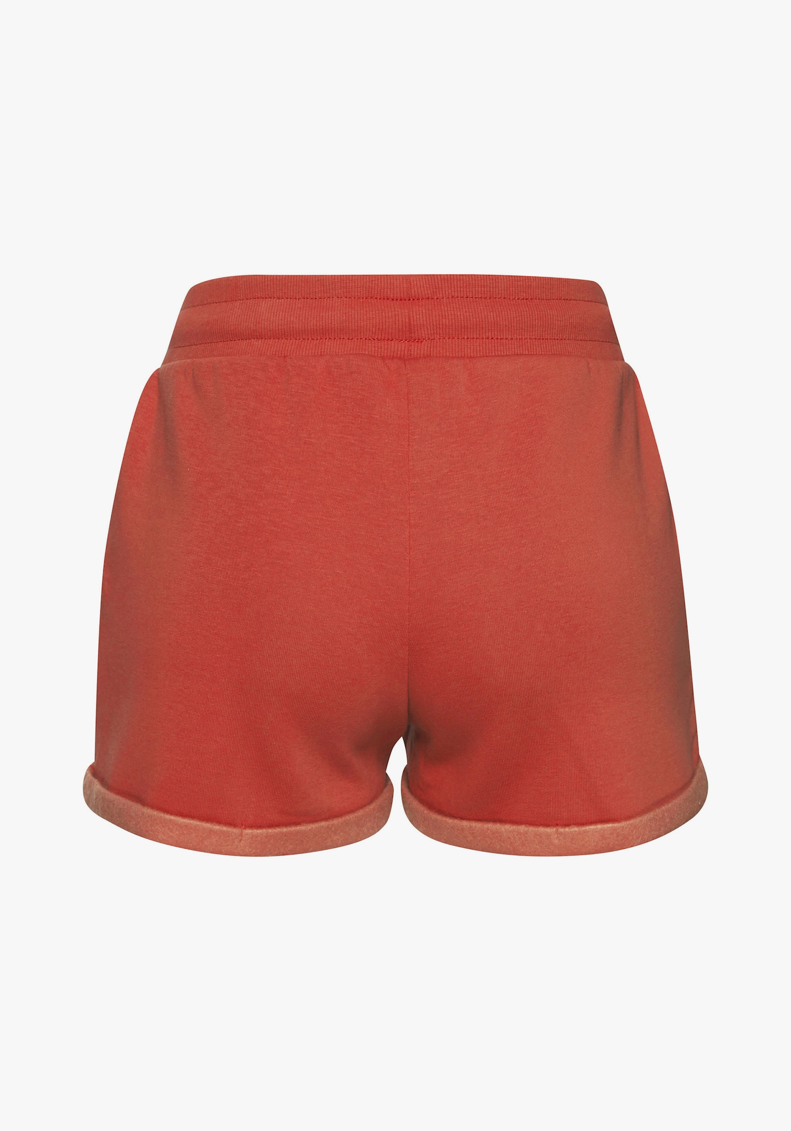 LASCANA Sweatshort - roodbruin