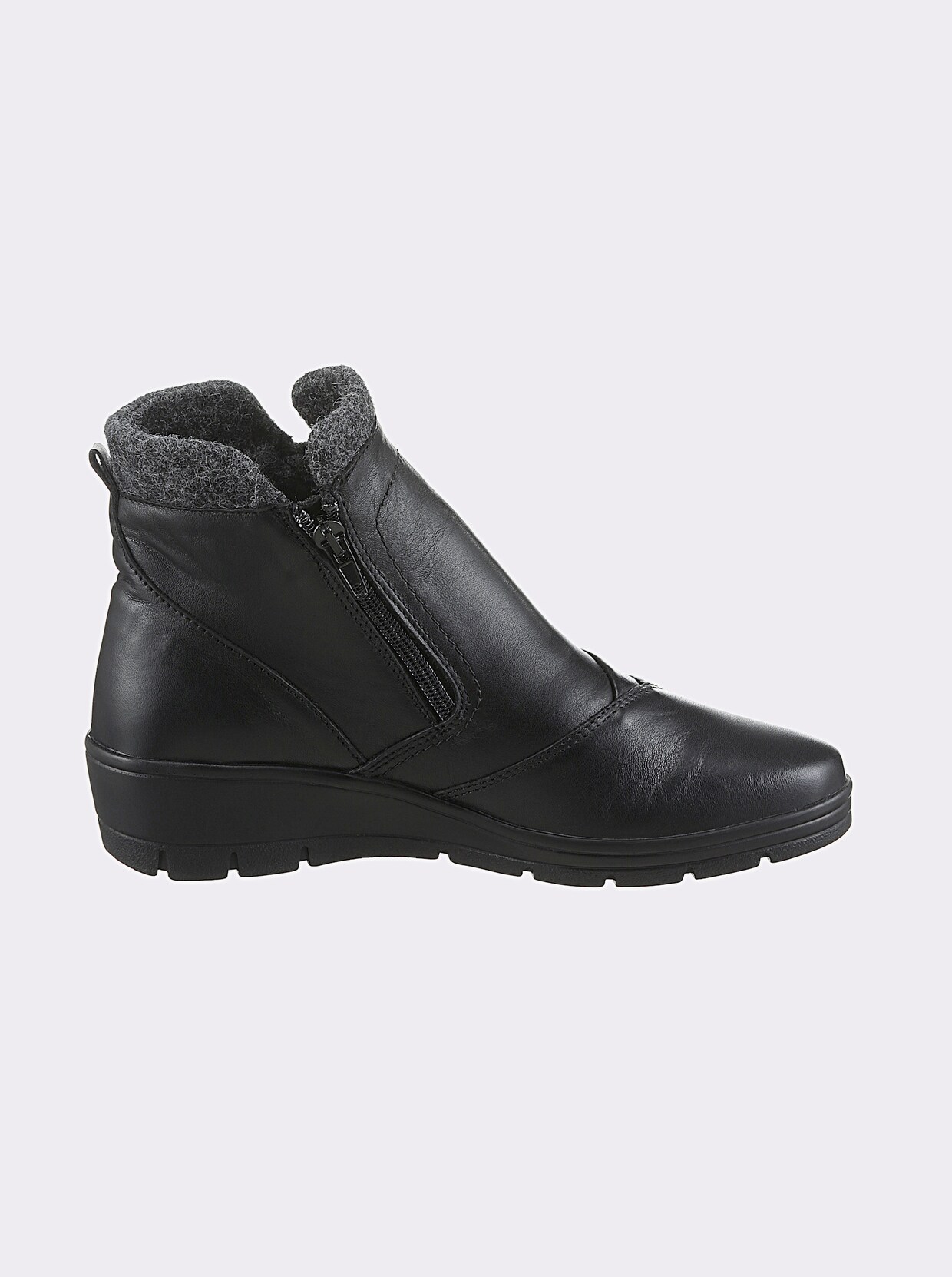 airsoft comfort+ Laarsjes met sleehak - zwart