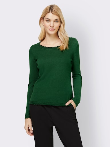 heine Pullover - moos