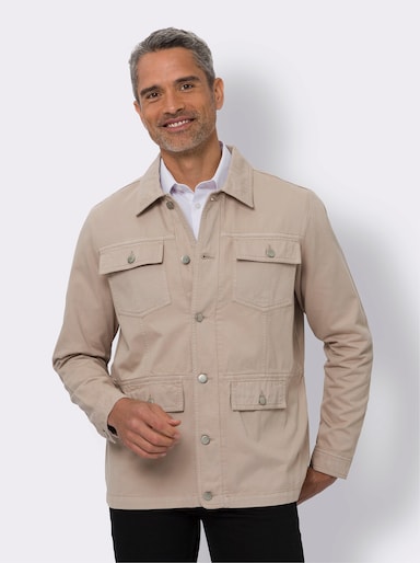 Jacke in Twill-Qualität - sesam