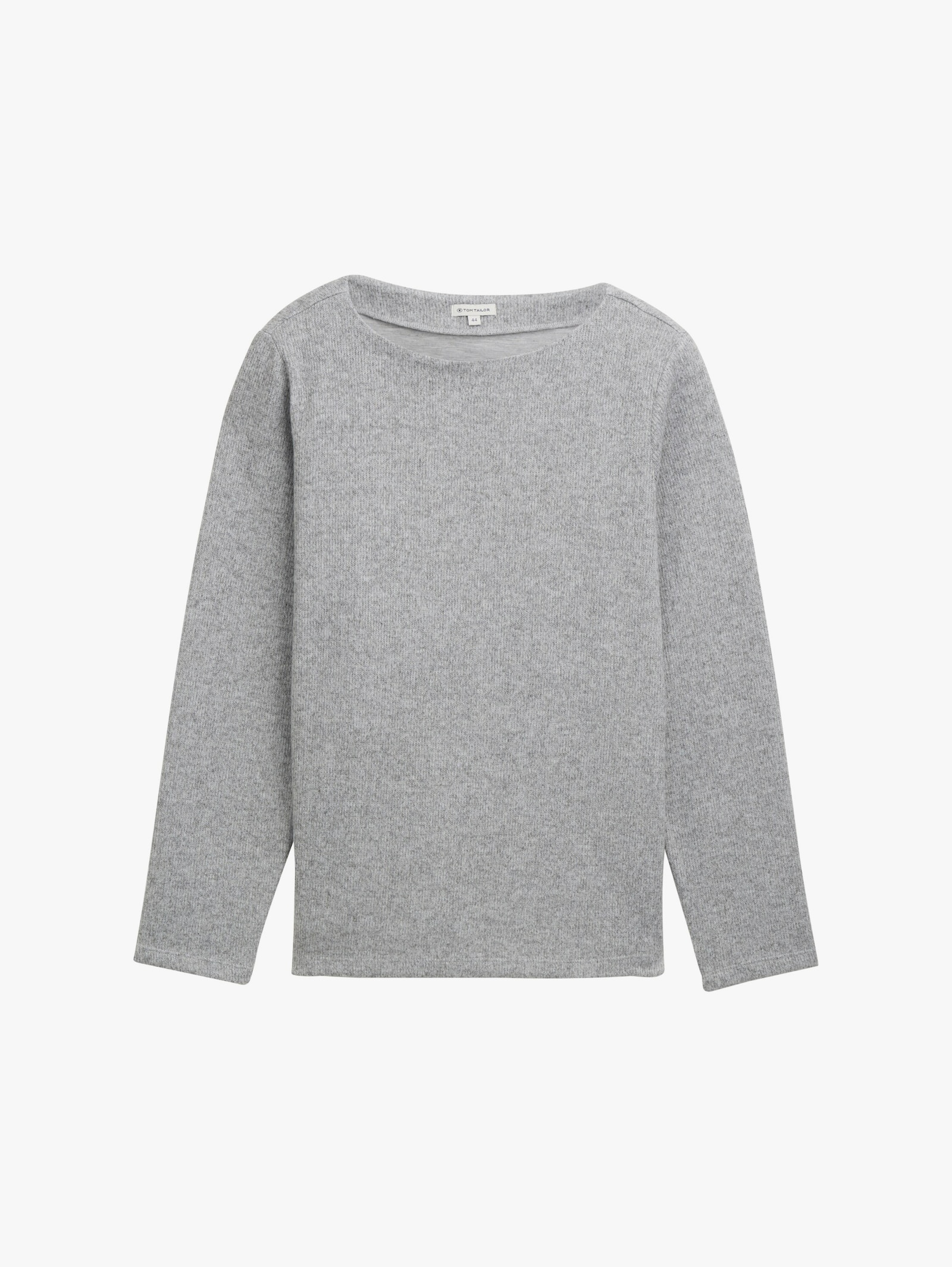 Fleecepullover - medium silver grey melange