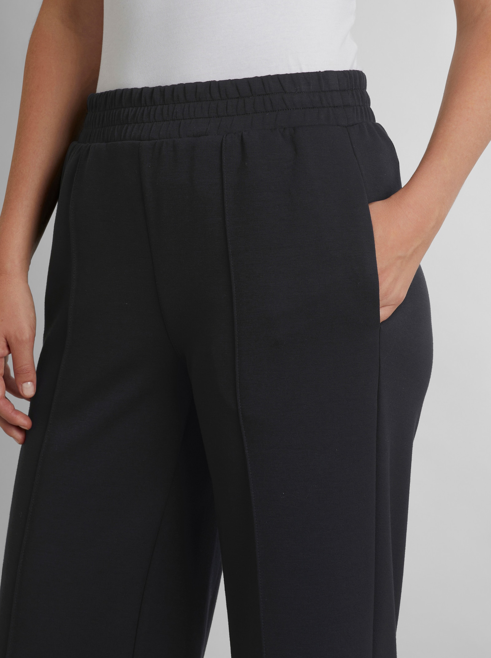 heine Schlupfhose mit weitem Bein - schwarz