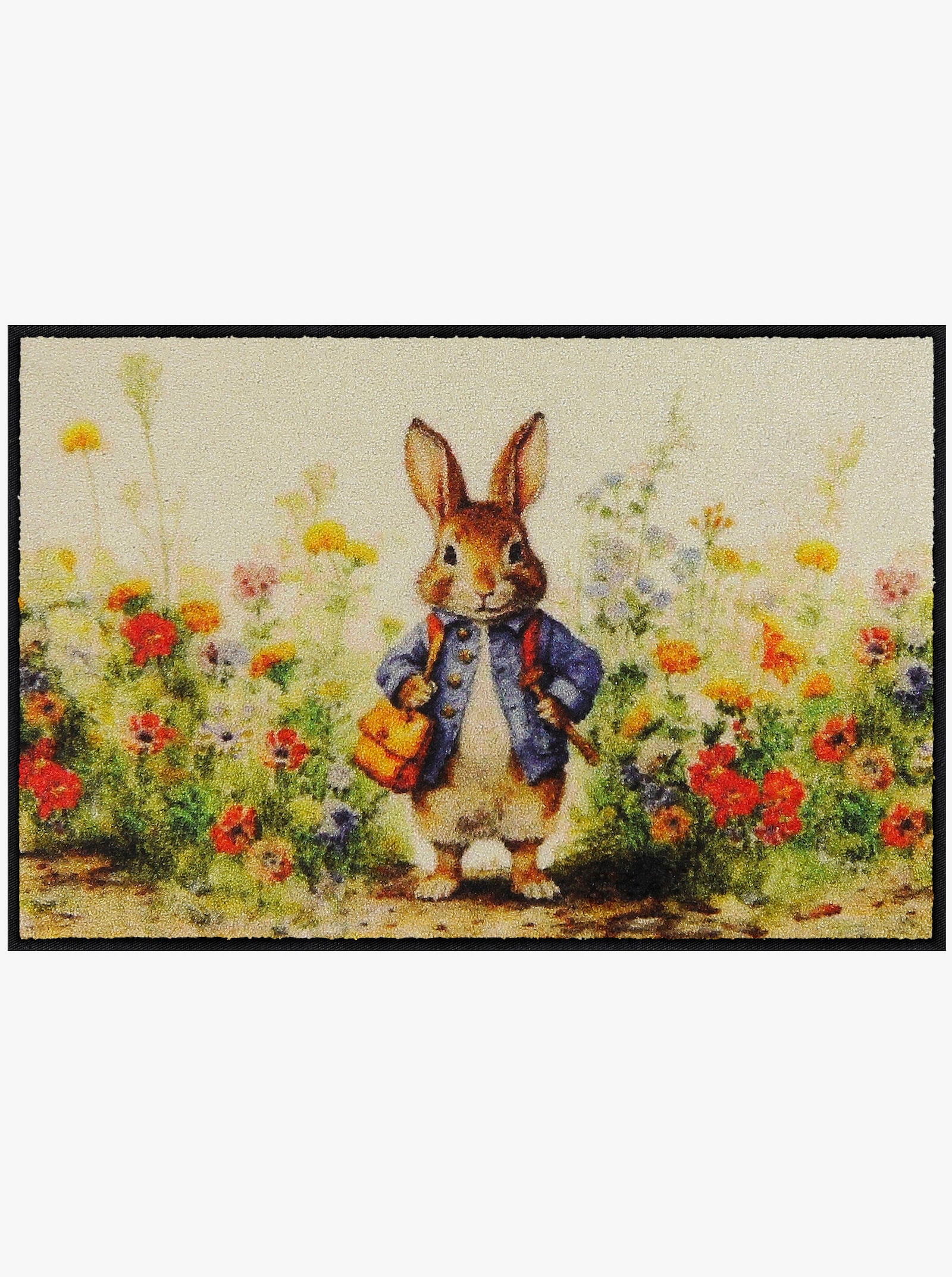 Salonloewe Fußmatte - beige-bedruckt