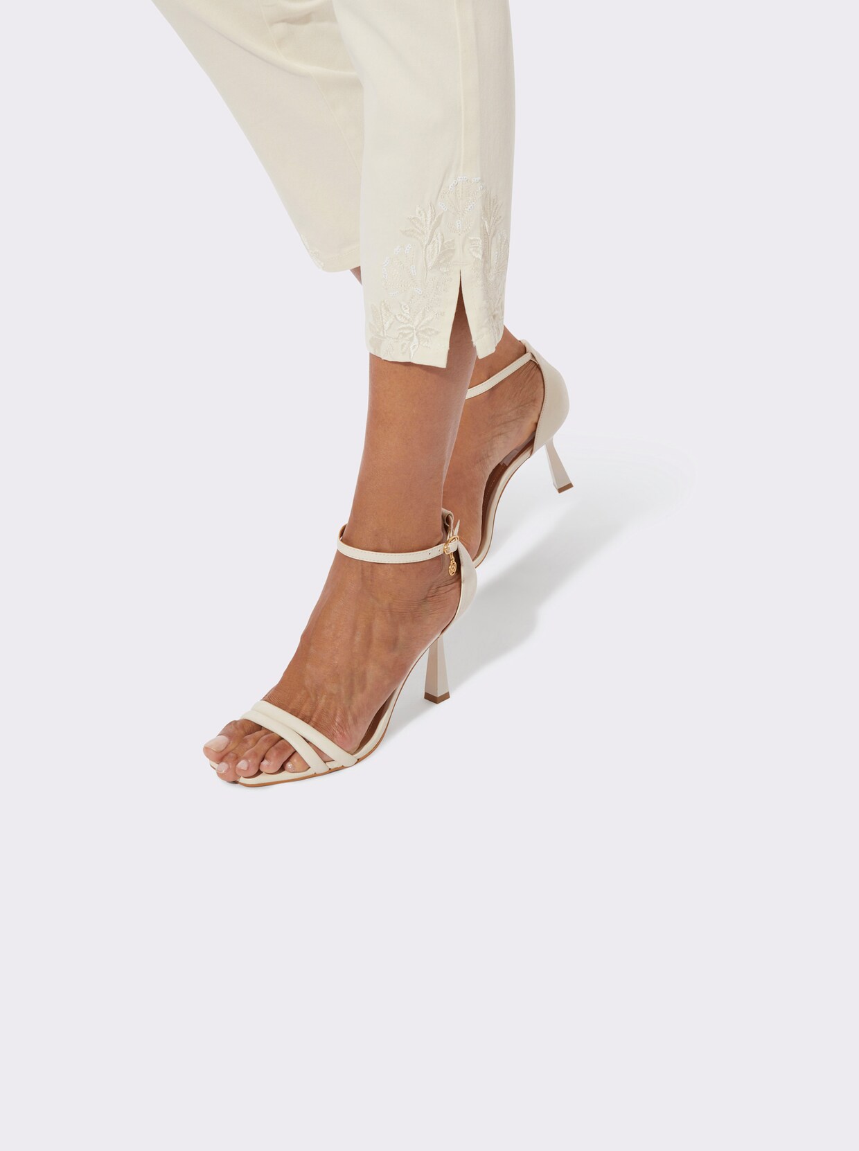 7/8-Jeans - champagner