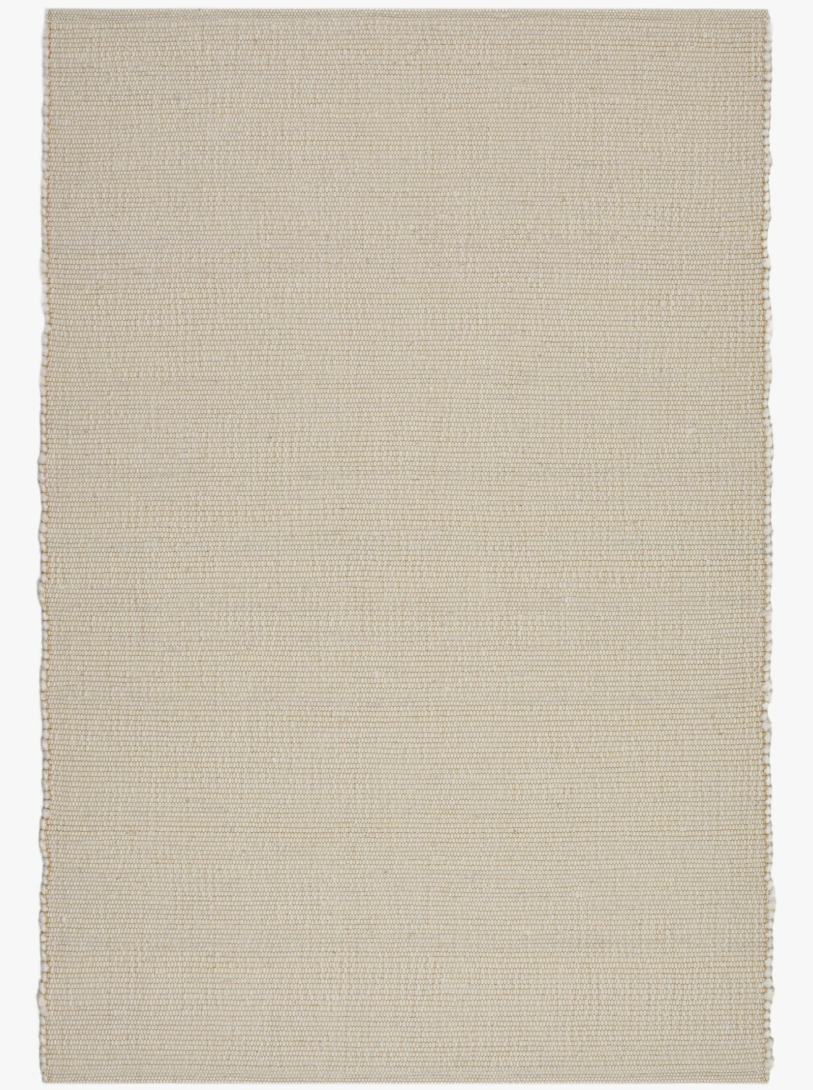 Theko Handwebteppich - beige-meliert