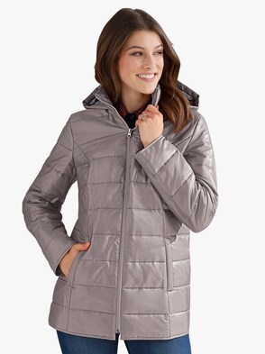 Steppjacke - taupe