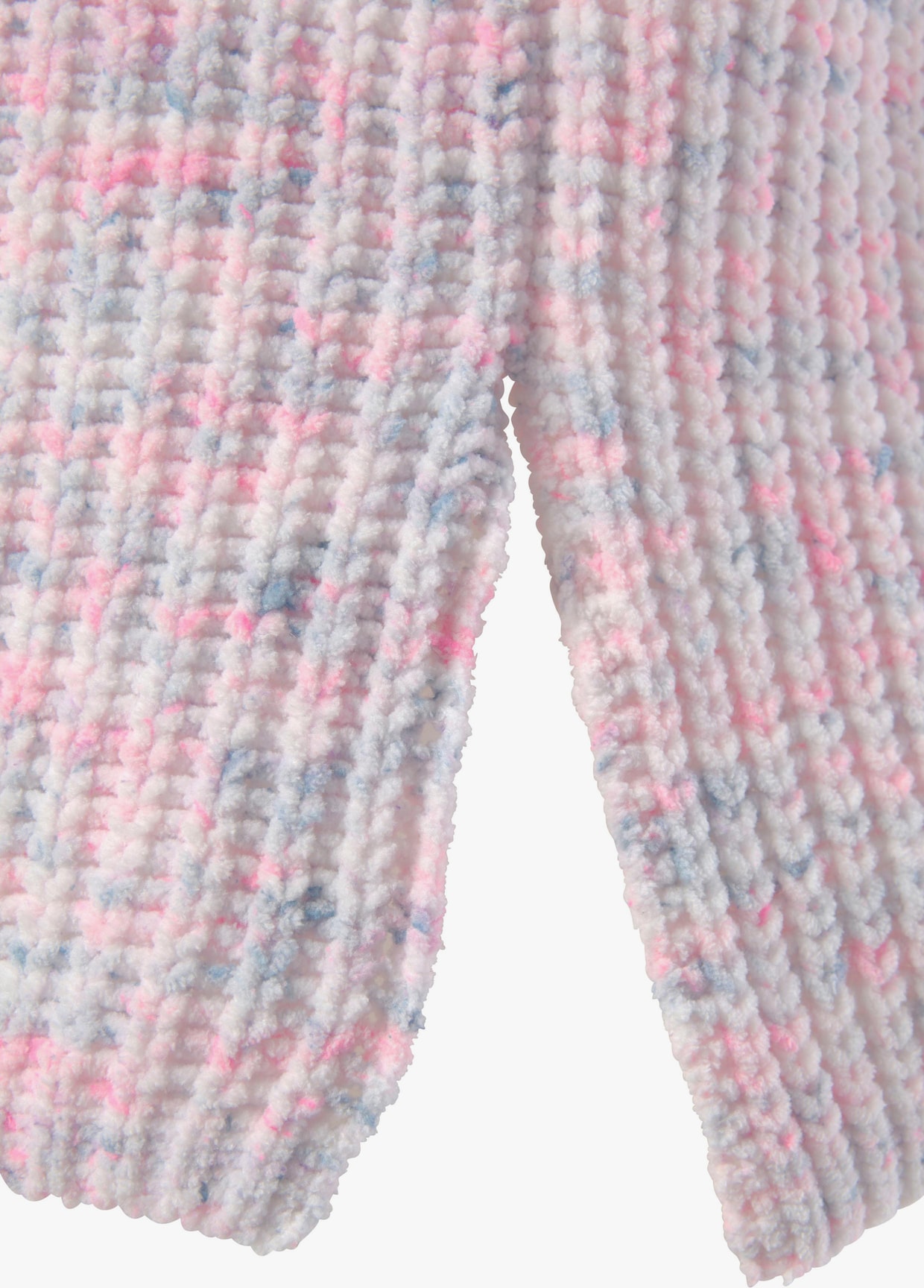 Buffalo Pullover met V-hals - roze/blauw