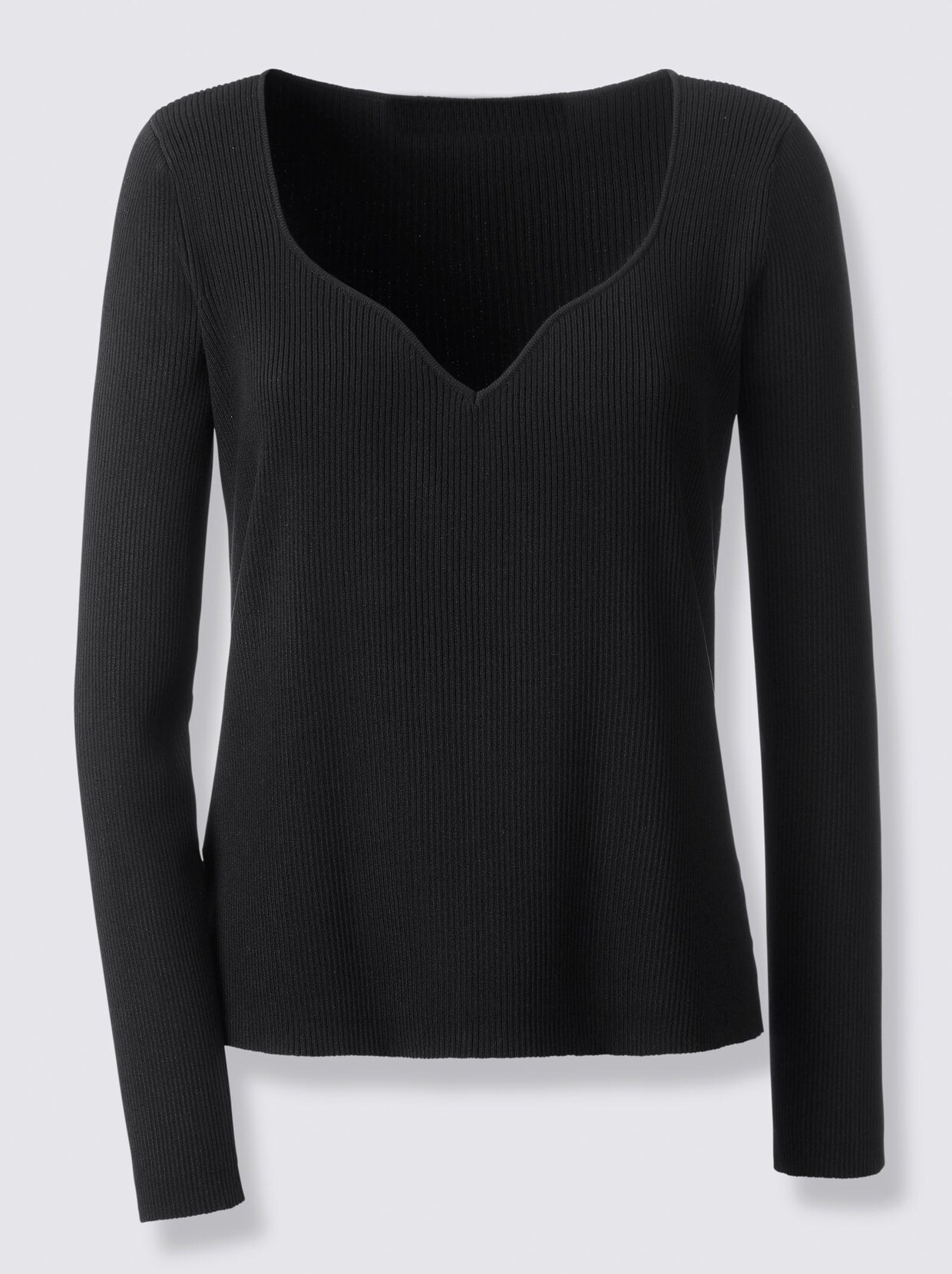Ashley Brooke Pullover - schwarz