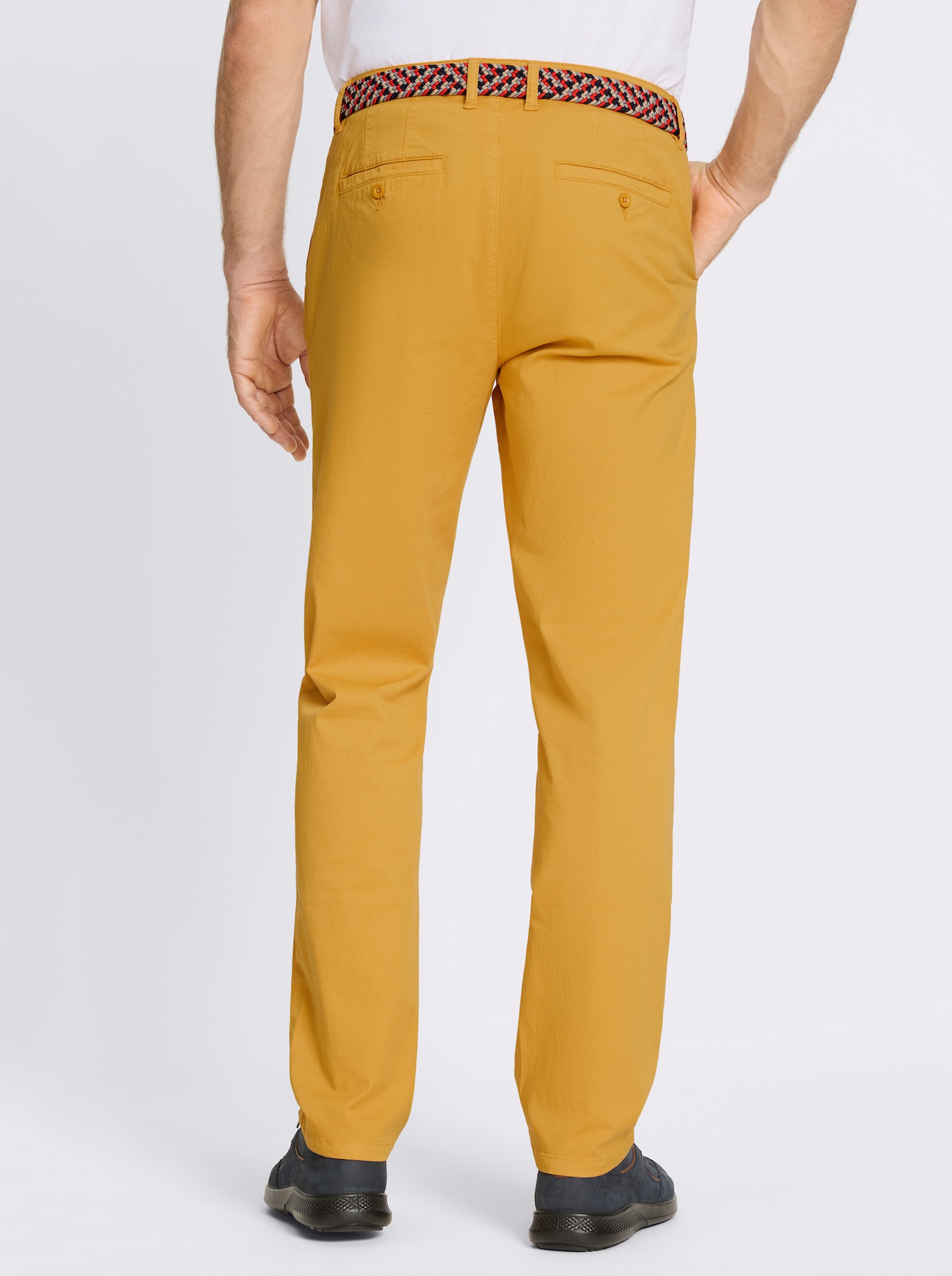 Marco Donati Hose in leichter Twill-Qualität - ocker