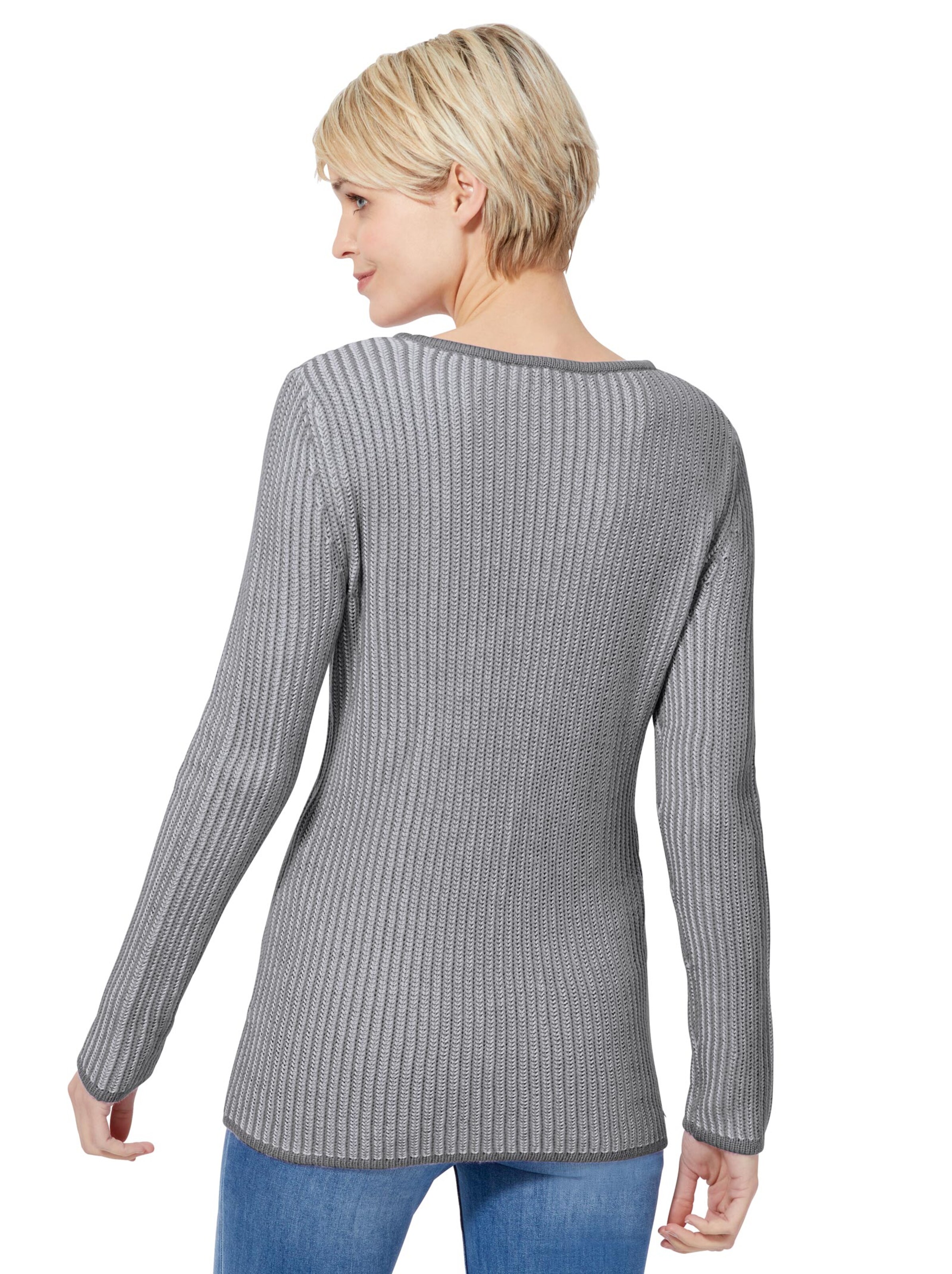 Collection L Pullover - grau
