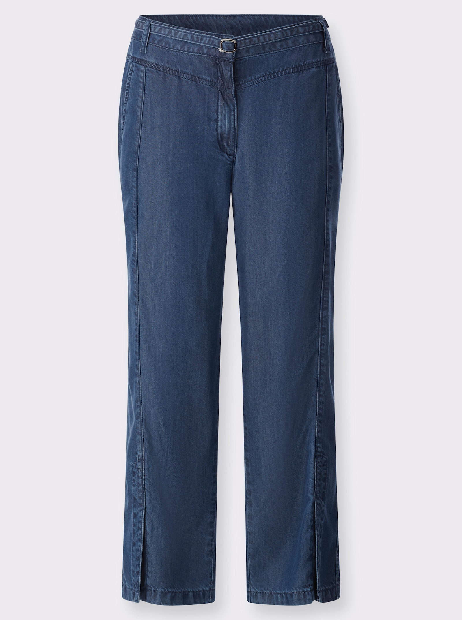 Culotte aus Lyocell - blue-bleached