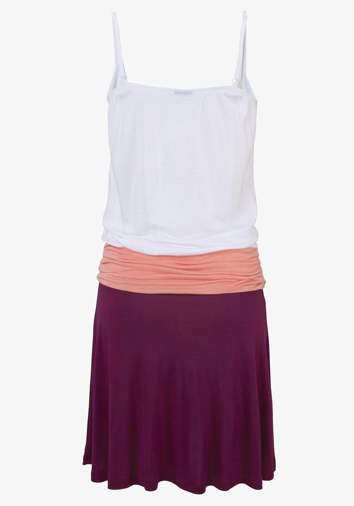 Beachtime Strandkleid - bordeaux-apricot