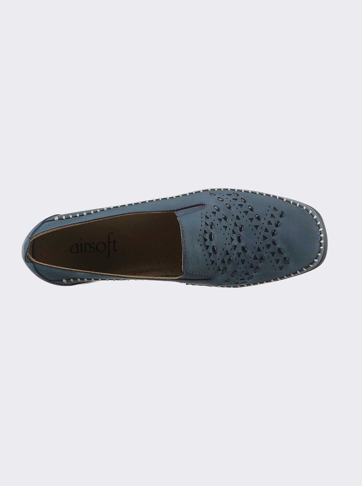 airsoft comfort+ Slipper - jeansblau