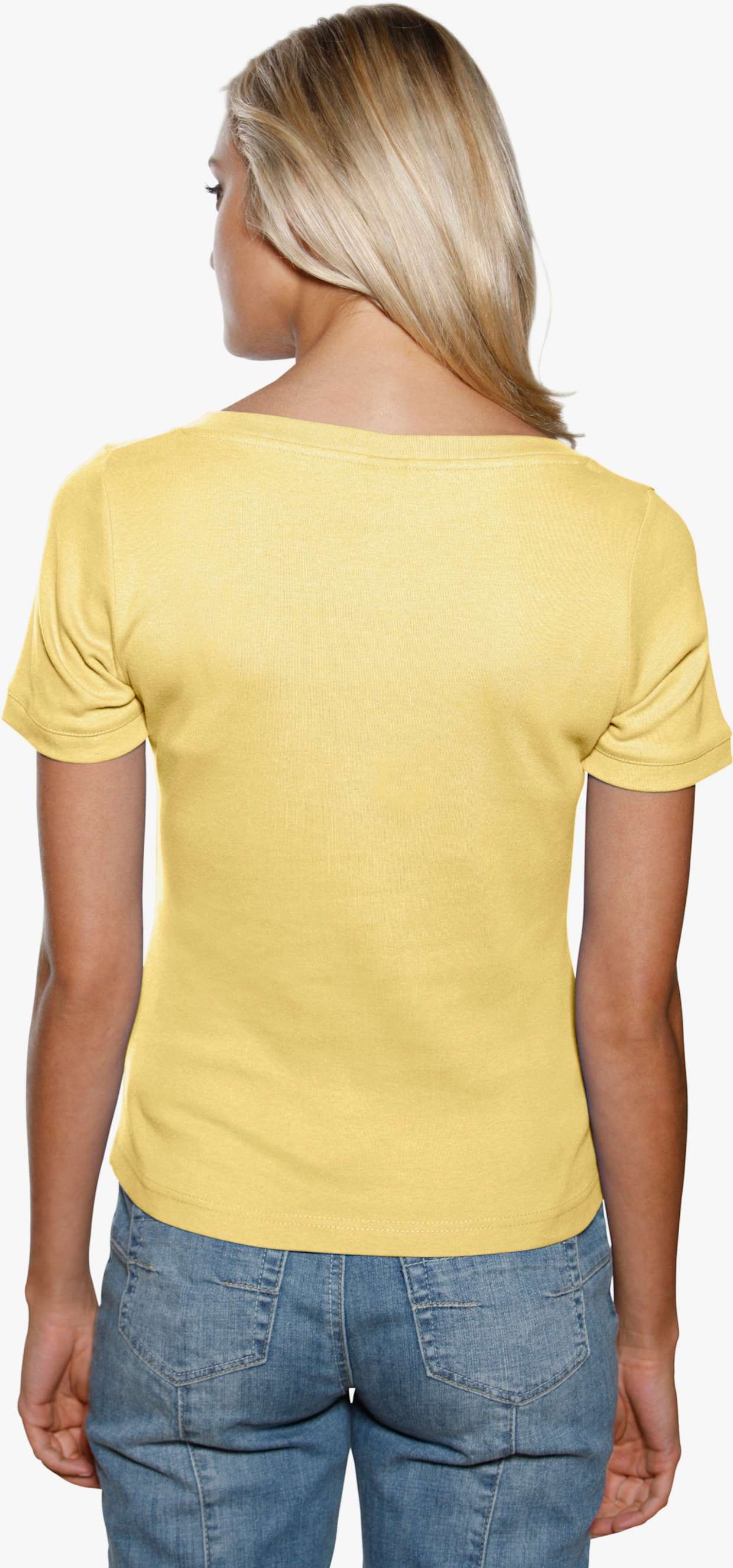heine Carré-shirt - geel