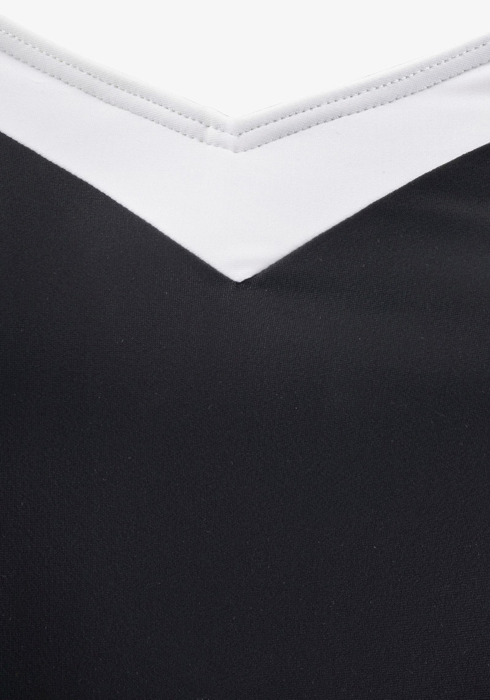 LASCANA Badekleid - schwarz-reinweiß