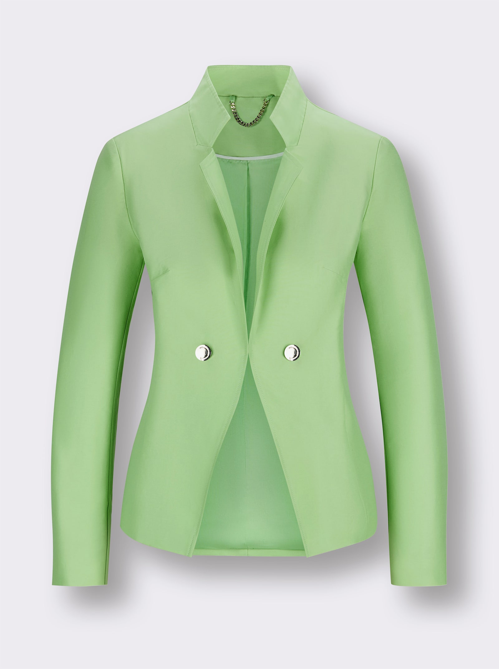 CREATION L PREMIUM Blazer mit Seide - reseda