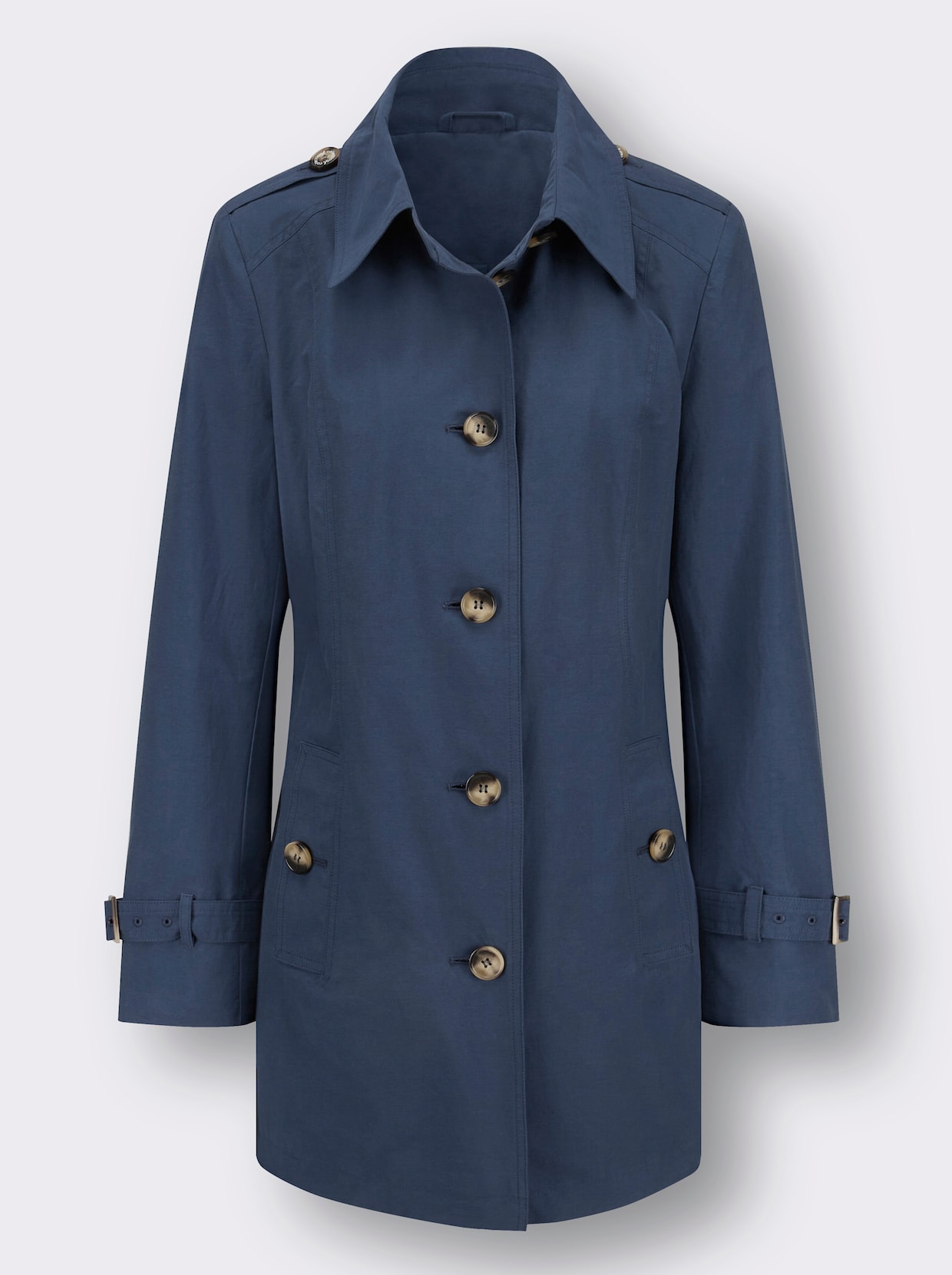 Trenchcoat - donkerblauw