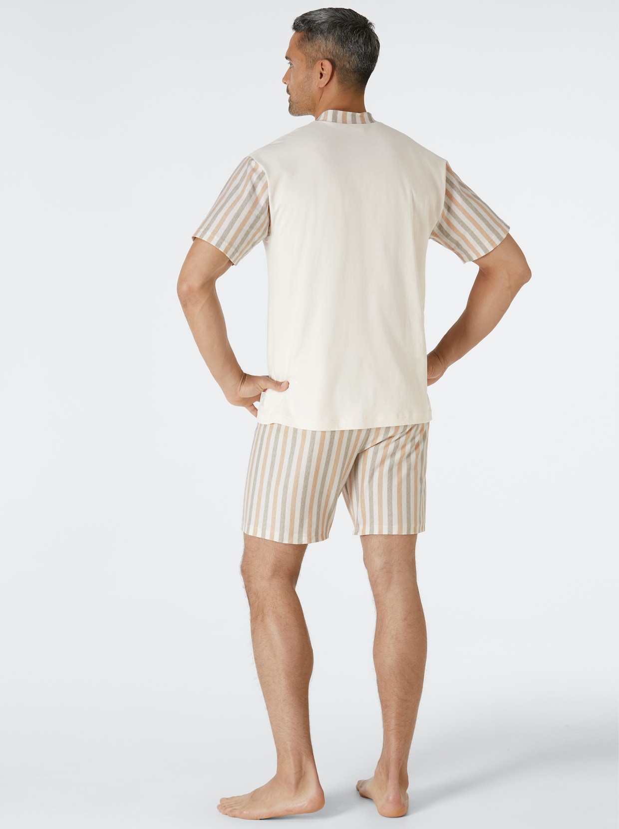 götting Shorty - natur-gestreift