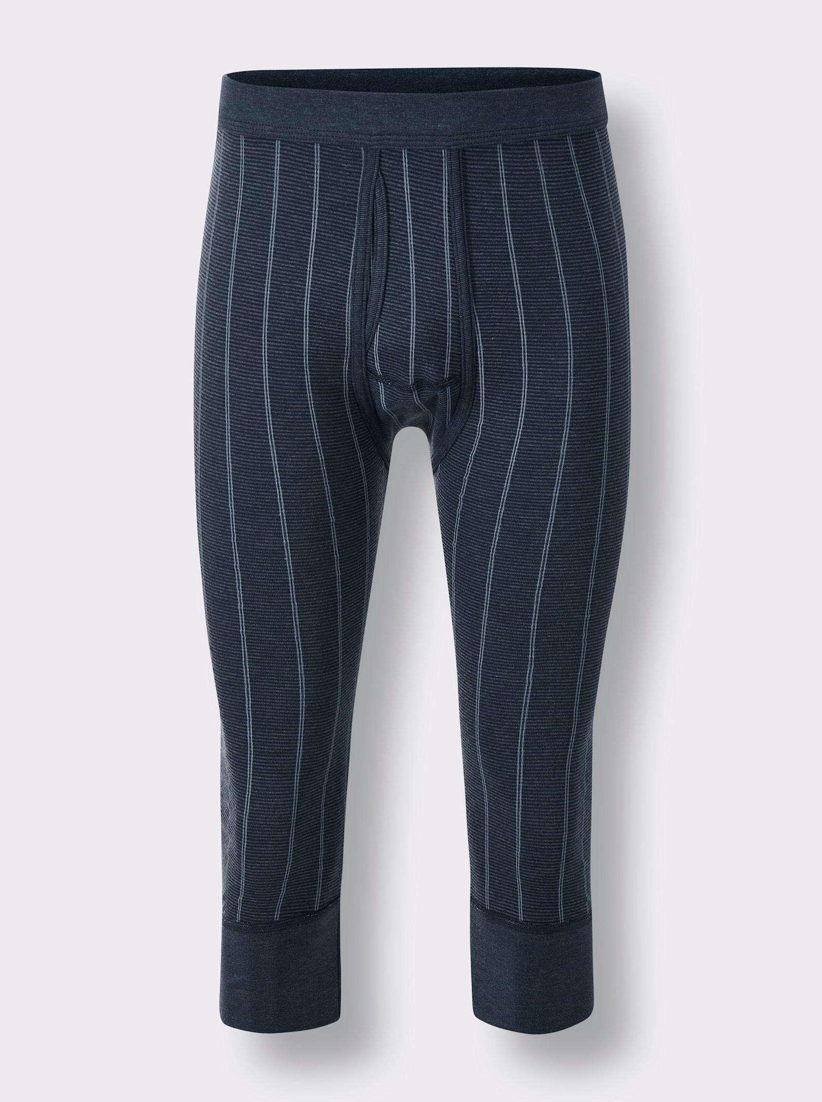 wäschepur men 3/4 spodky - námořnická modrá + světlemodrá