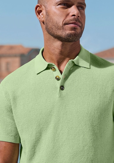 John Devin Poloshirt - lichtgroen