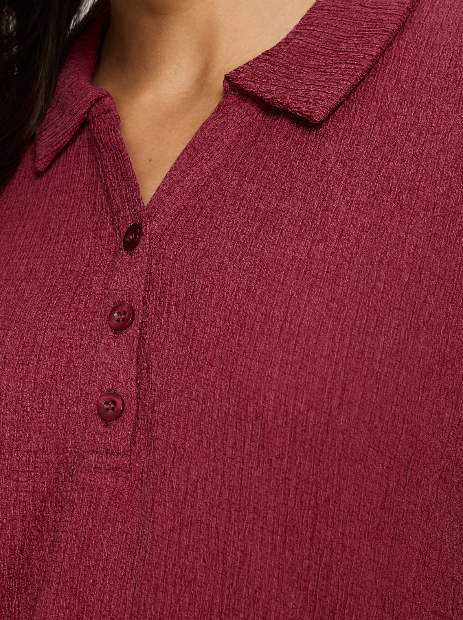 Poloshirt - dunkelrot