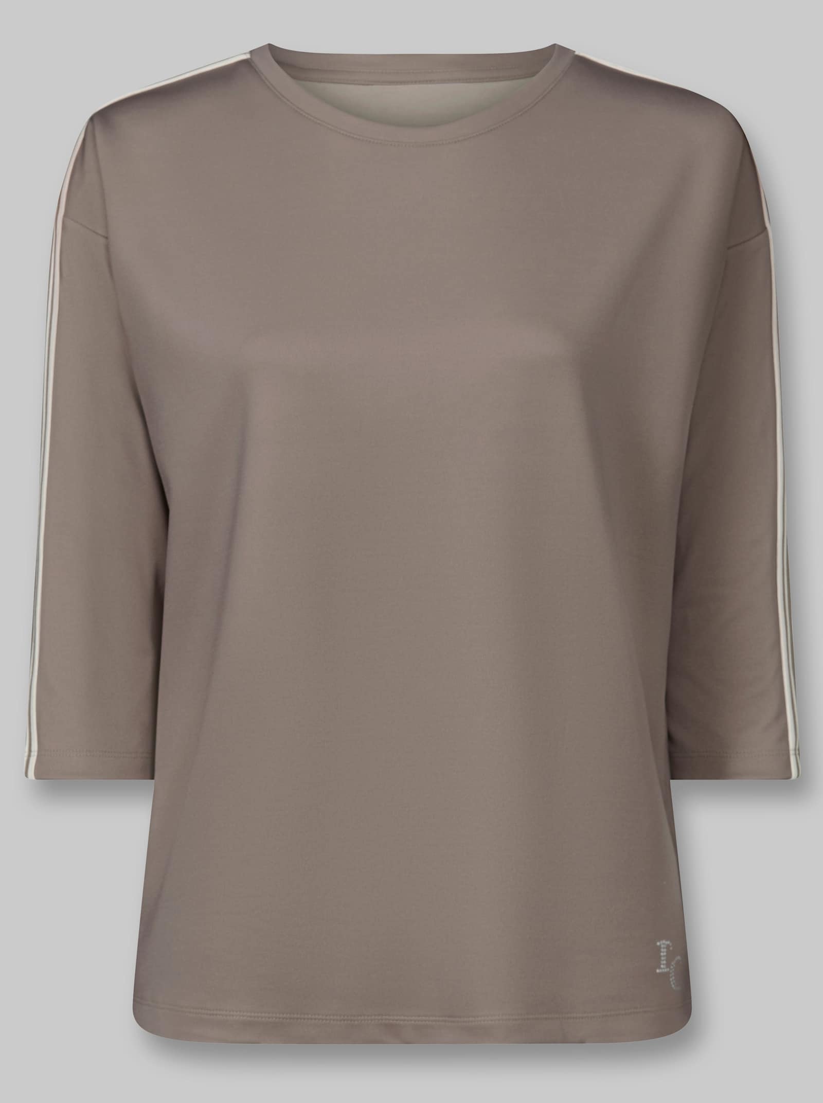 heine Sweatshirt mit Modal - taupe