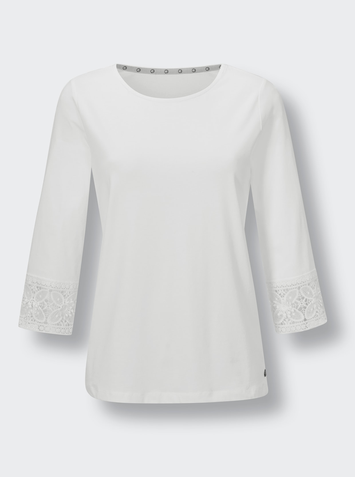 CREATION L PREMIUM Shirt met 3/4-mouw - ecru