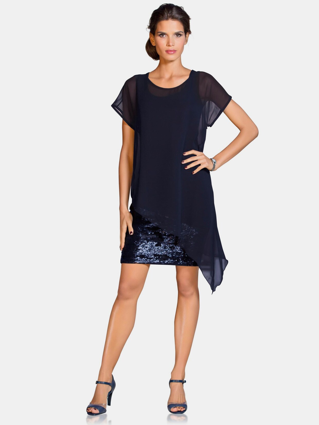 Patrizia Dini Cocktailkleid - nachtblau