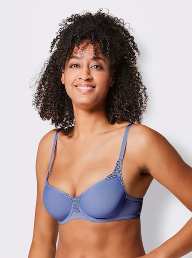 Viania T-Shirt-BH mit Bügel mit Spacer-Cups - himmelblau