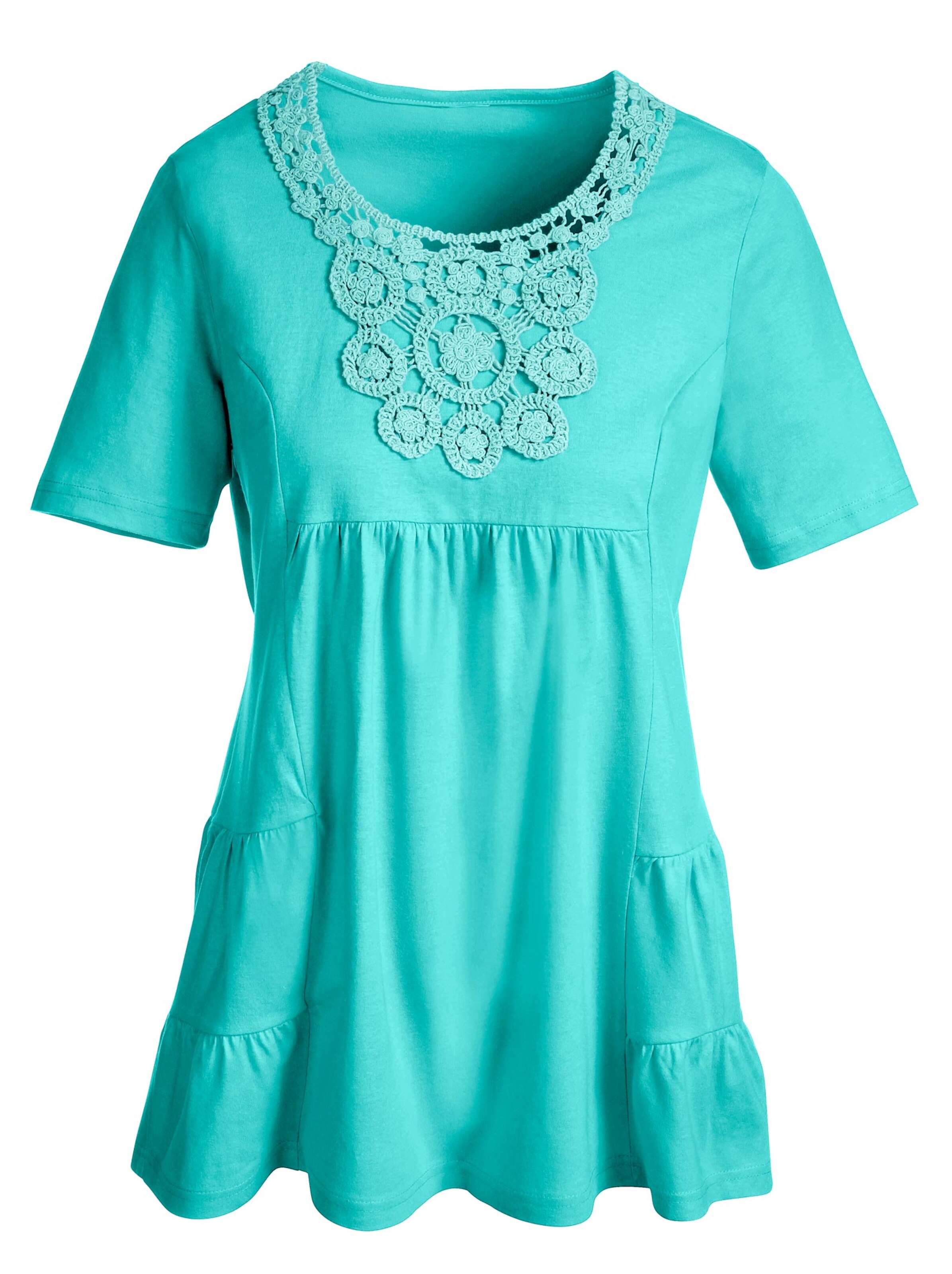 Shirttunika - türkis