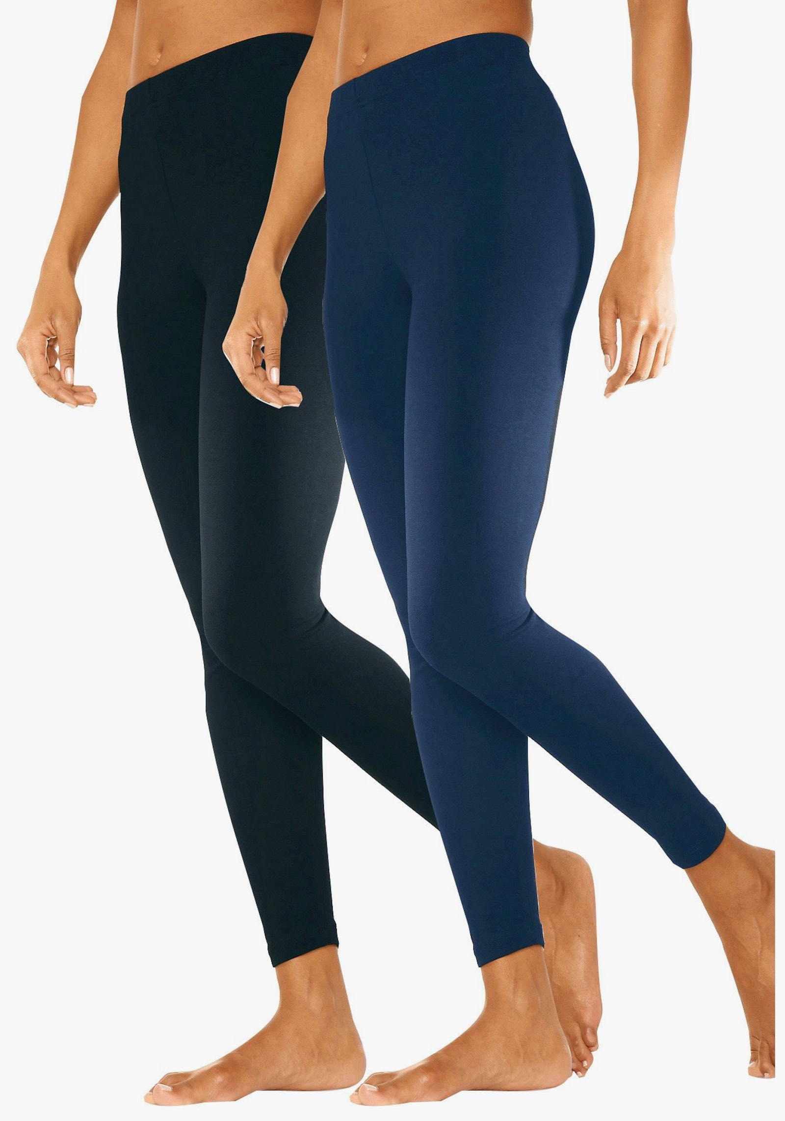 vivance active Leggings - navy, schwarz